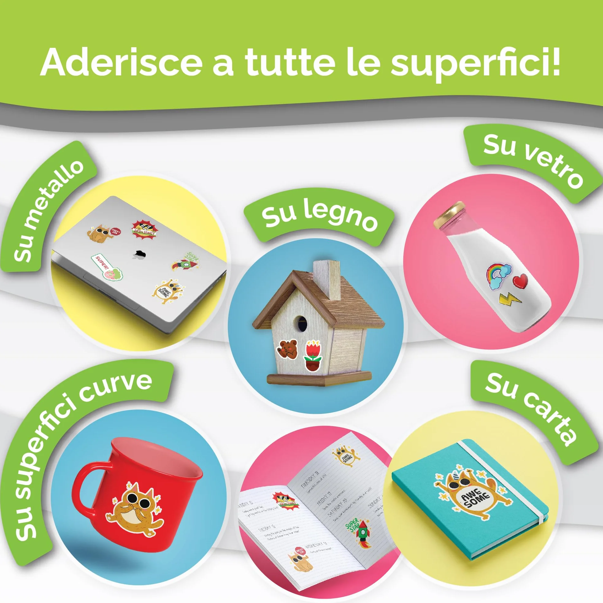 AgoDeo Carta adesiva vinile stampabile A4 opaca impermeabile laser getto d'inchiostro 34 fogli