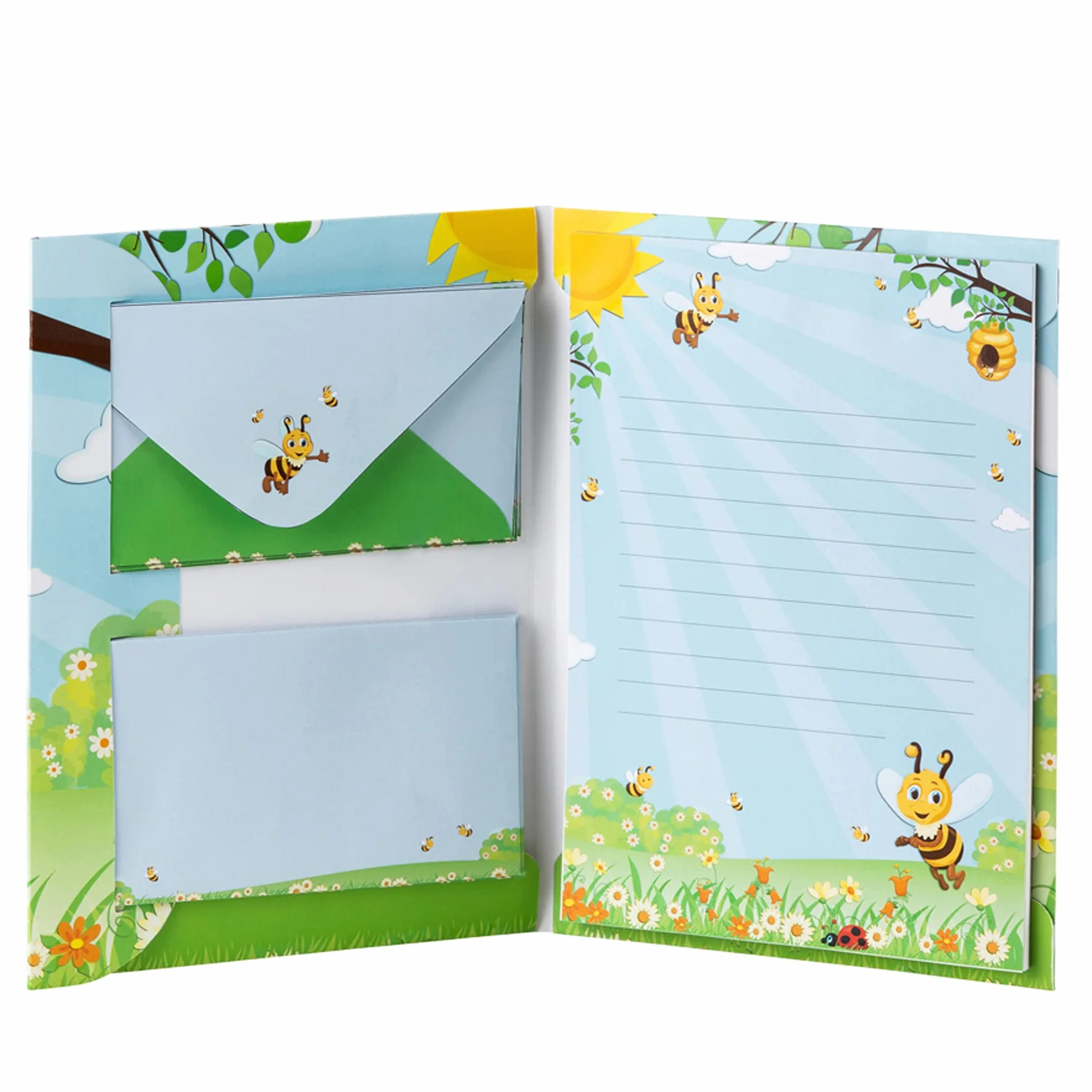 Rössler Papier 165x235 mm 10 fogli e 10 buste