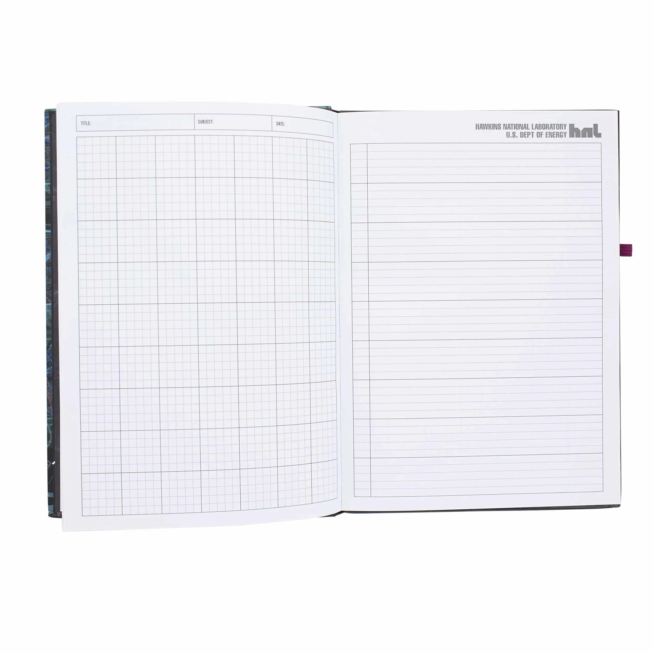 HAWKINS Paladone Quaderno Stranger Things Lab CDU 12 Taccuino Cambio Colore Multicolore