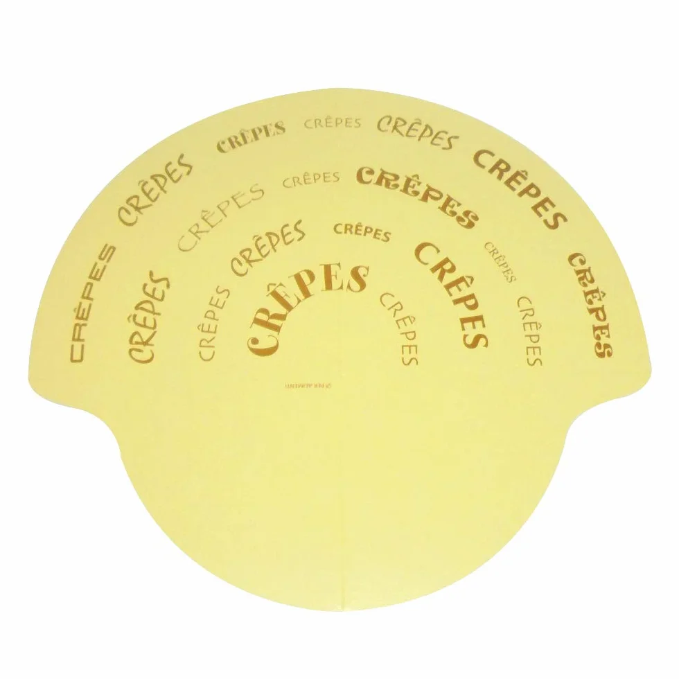 Astuccio Porta Crepe Pieghevole in Carta Alimentare PZ 100 Take Away