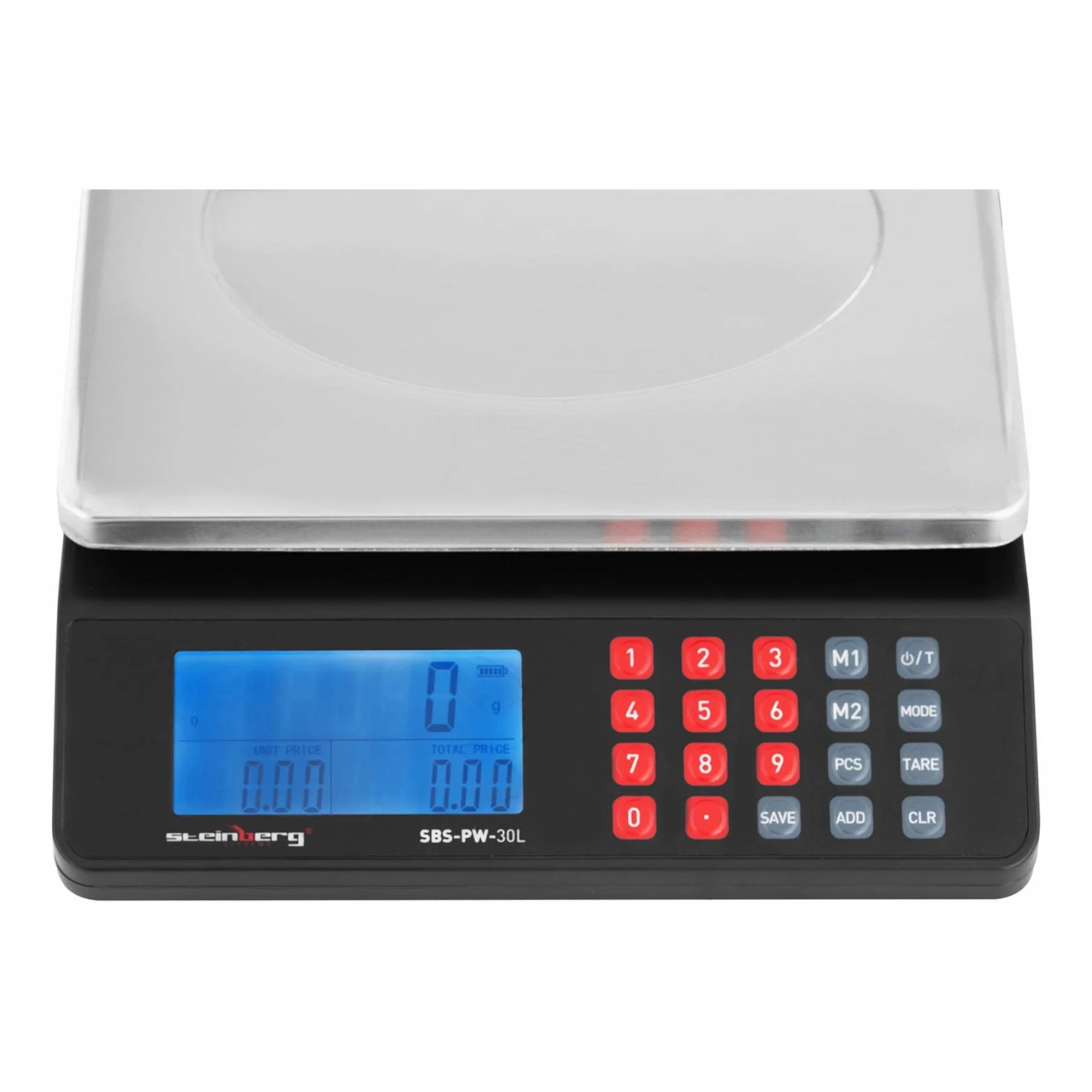 Steinberg Systems Bilancia di controllo per magazzino SBS-PW-30L 30 kg 1 g 215 x 175 mm