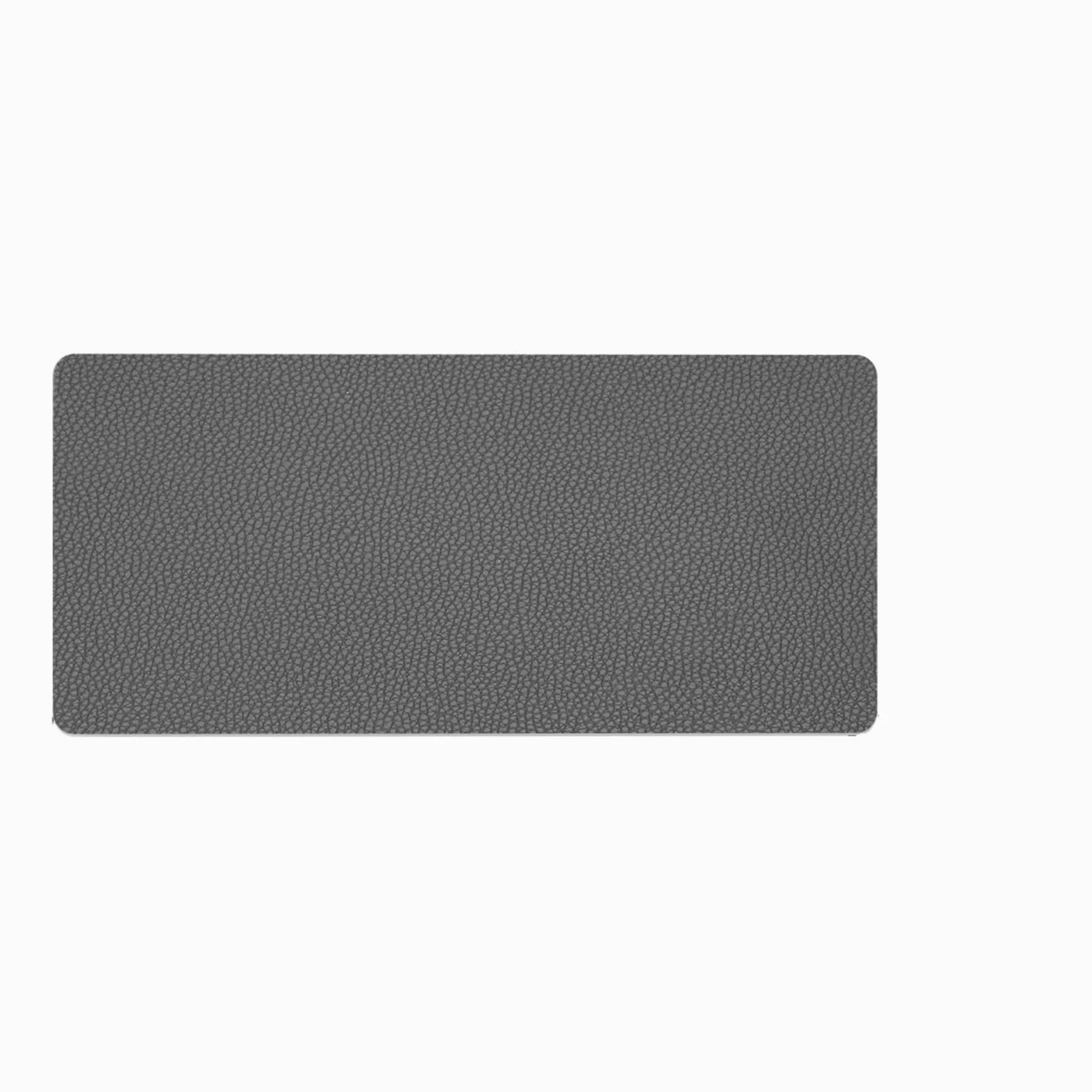 Tappetini Da Scrivania Tappetino da scrivania for ufficio, impermeabile, in pelle PU, tappetino for mouse Per Ufficio(90x45cm Gray)