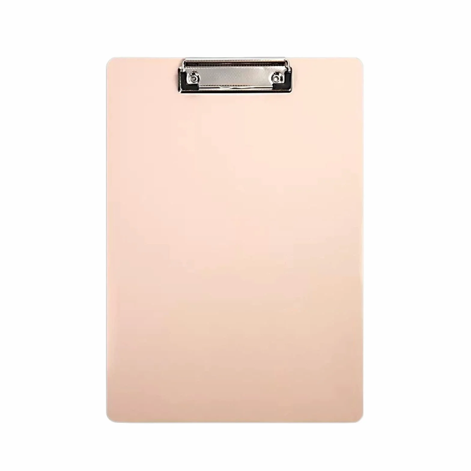 Set di 5 tavolette portablocco A4 con guscio rigido con clip in metallo, per casa, scuola, ufficio, cartelle in plastica incluse