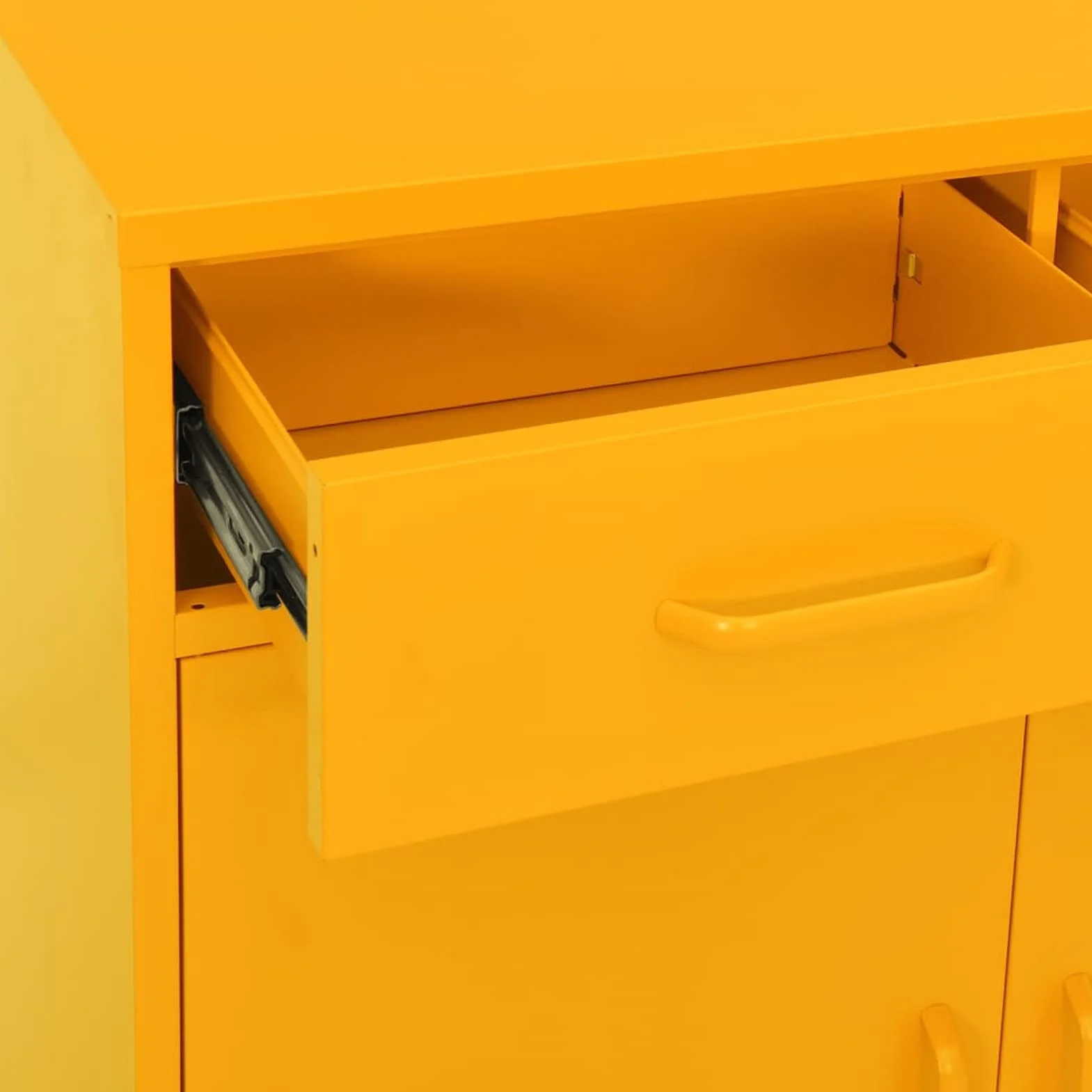 Festnight Armadietto Giallo Senape 80x35x1015 cm in Acciaio Mobile Metallo Armadio in Metallo Armadio Metallo Armadietto Metallo Armadio Ufficio Armadio Ripostiglio