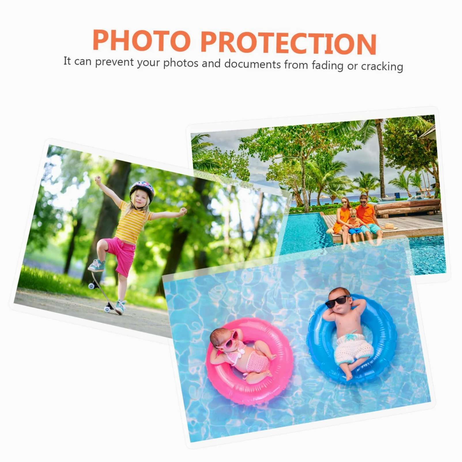 SECFOU 100 Pezzi Laminazione Termica in Pet Ed Eva Pellicole Protettive Impermeabili e Resistenti Adatte Per Foto Carte D'identità Documenti e Badge Di Lavoro