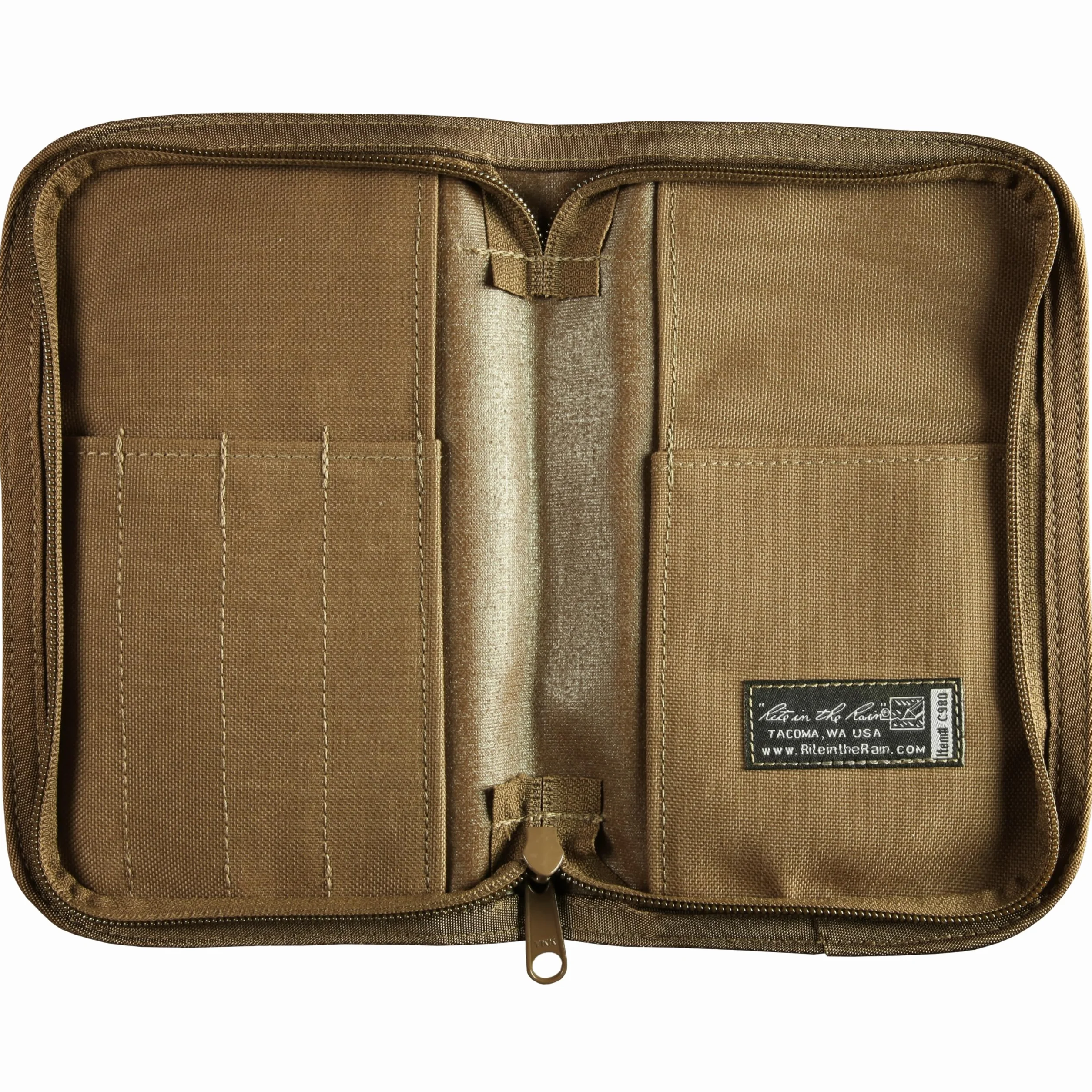 Rite in the Rain Copertina per notebook in tessuto Cordura resistente alle intemperie 14 x 21,6 cm marrone chiaro