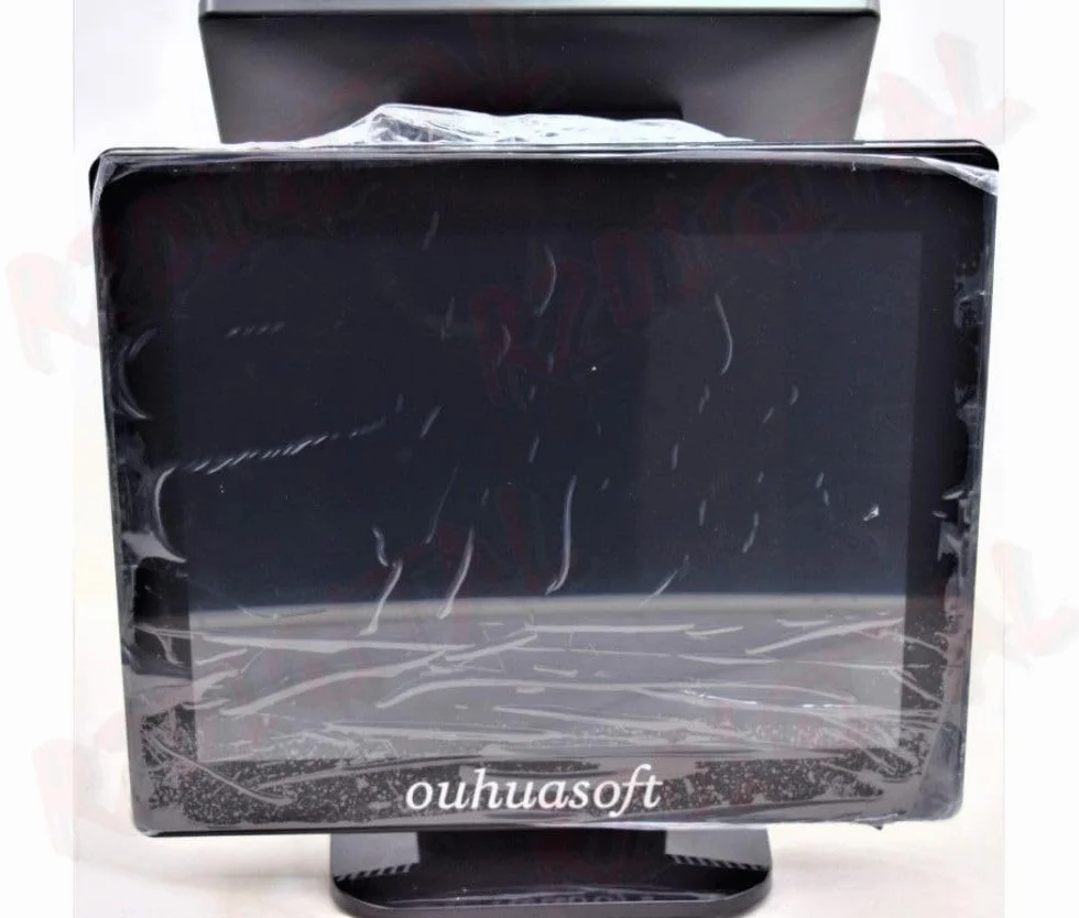 Registratore di cassa Doppio schermo Touch 15", Registratore di cassa INTEL I3, 8G Ram, 64G SSD, Cassa touch screen per gestione negozio, bar, ristorante, supermercato, minimarket, catering