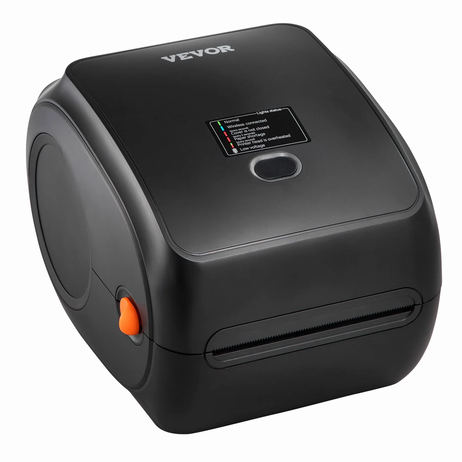VEVOR Bluetooth Stampante Termica, Stampante per Etichette Edesive 4x6, Etichettatrice Termica Compatibile a Windows/MAC OS/Linux/Chromebook, Supporta DHL, USPS, FedEx, Shopify, Ebay, Amazon ecc.