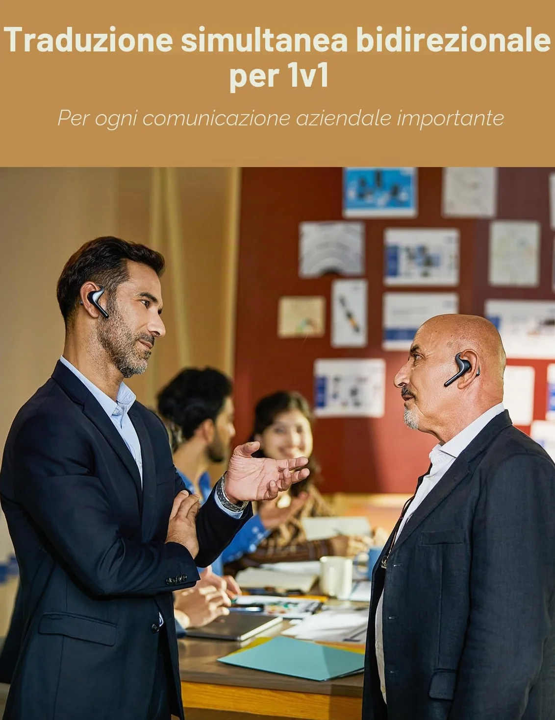 Timekettle W4 Pro AI Interpreter Earbuds, traduction simultanée bidirectionnelle, appareil de traduction prenant en charge 40 langues, écouteurs de traduction pour les appels vidéo et téléphoniques