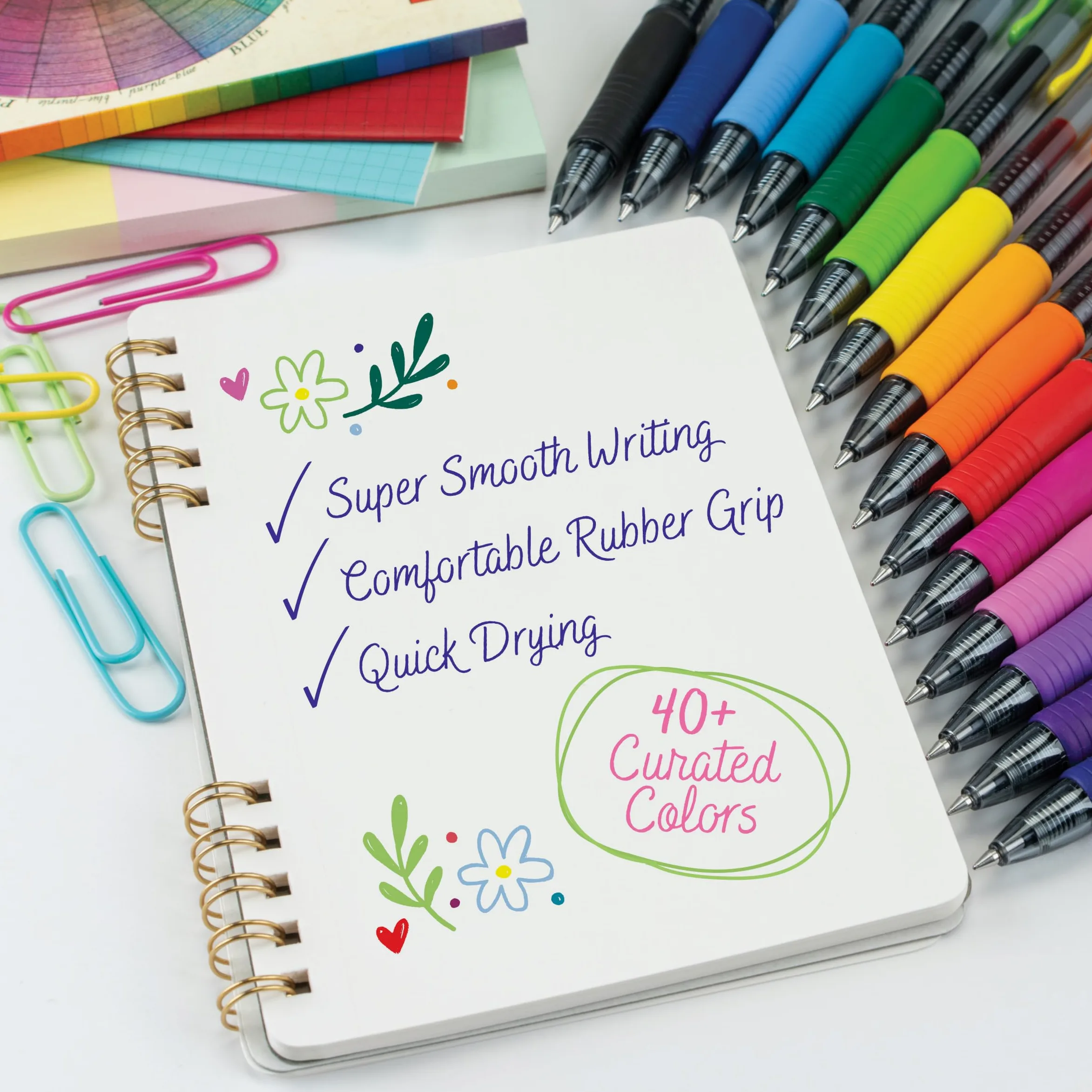 Pilot G2 Premium - Penne a sfera ricaricabili e retrattili, punta fine da 0,7 mm, colori assortiti, confezione da 10