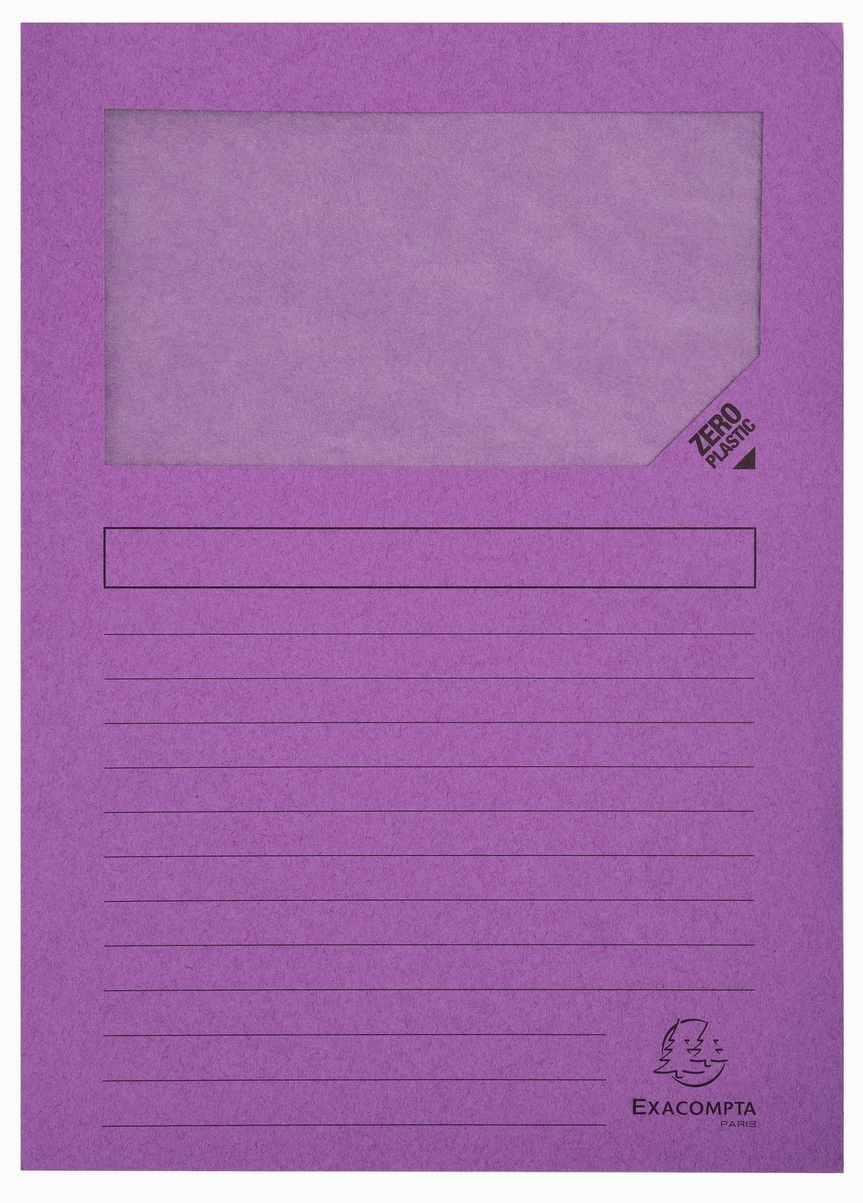 Exacompta 100 cartelline con finestra Forever® Blue Angel assortite