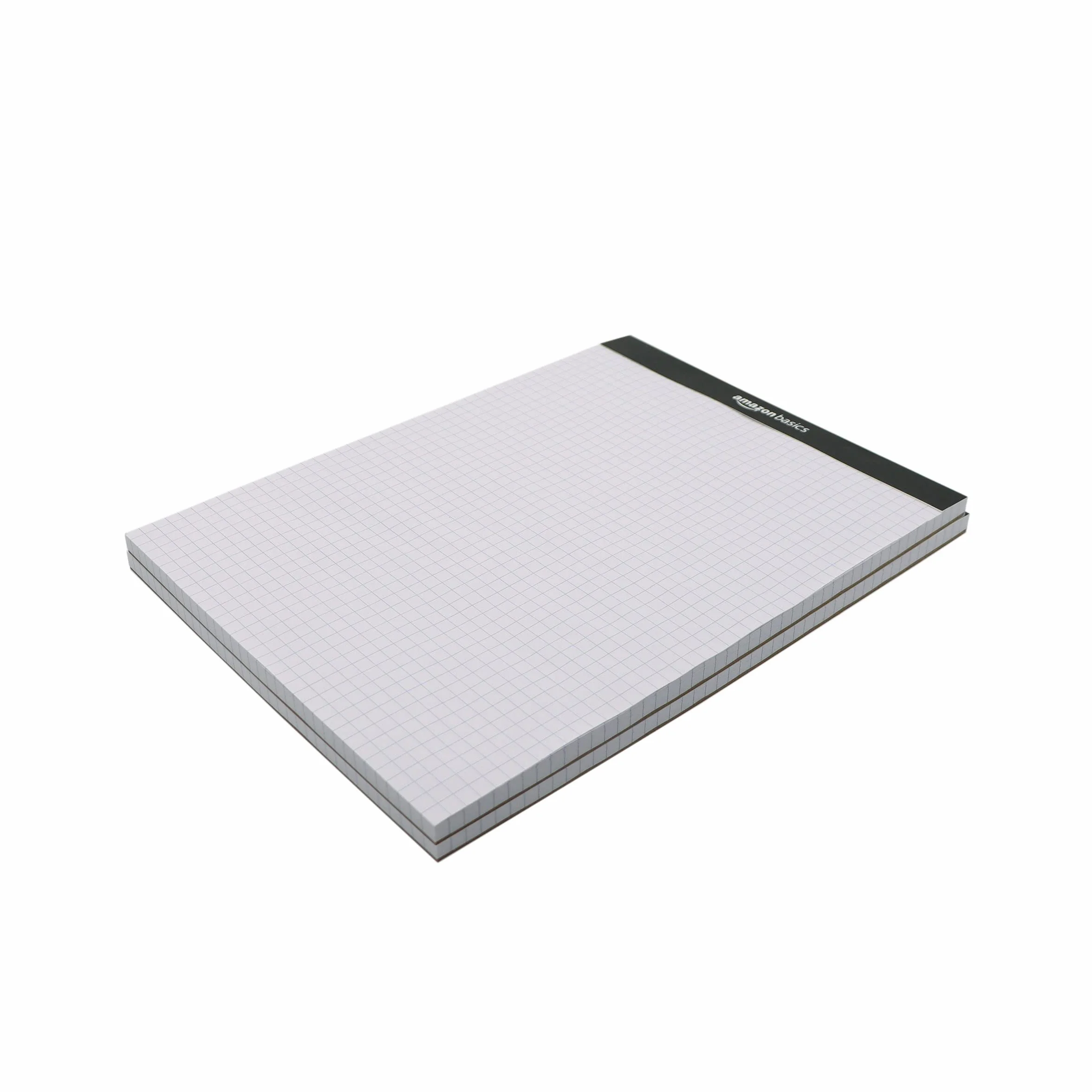 Amazon Basics Blocco di carta a quadretti Letter, 20,5 x 22,7 cm, Bianco, confezione da 2