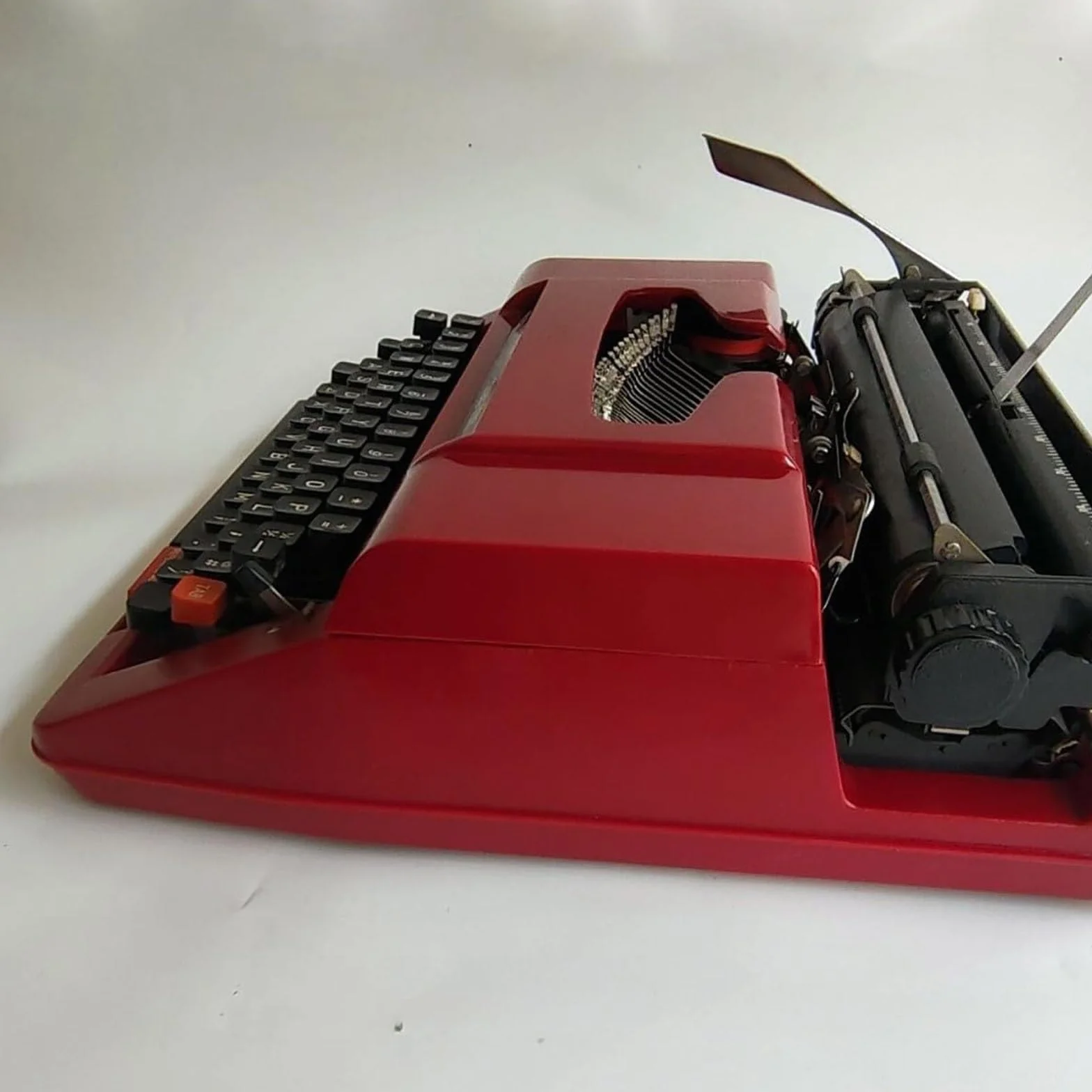 Vecchia Macchina da Scrivere Inglese, Macchina per esercitarsi con la dattilografia Meccanica, Scrittura Creativa e Oggetti di Scena per Film e Televisione, Adatta per scrittori
