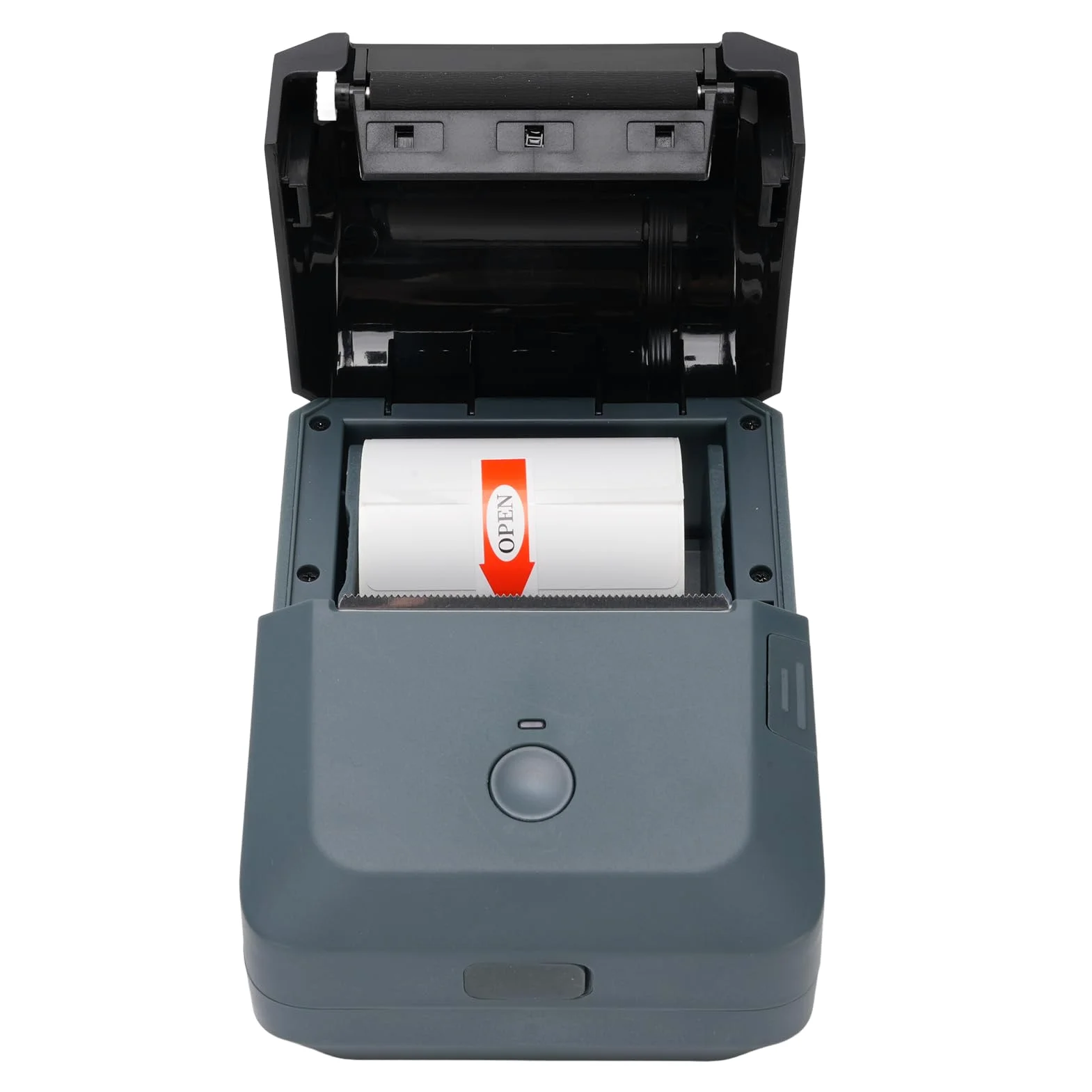 Zerodis Etichettatrice Bluetooth, Stampante Termica Portatile per Adesivi con Larghezza di Stampa 15-56 Mm per IOS, Negozi Logistica Artigianato Casa Ufficio Organizzazione