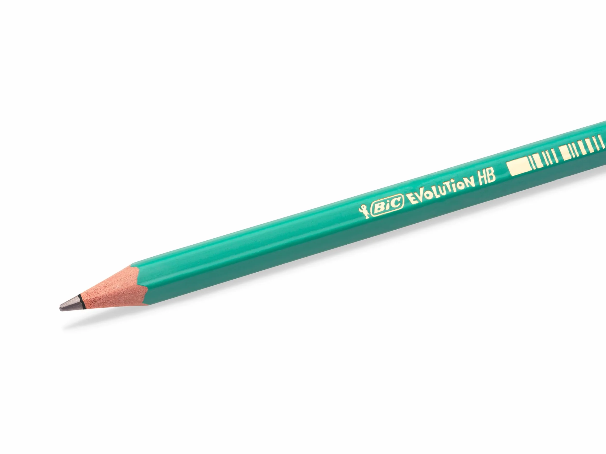 Bic Matita In Grafite Evolution Ecolutions, 12 Unità, Verde