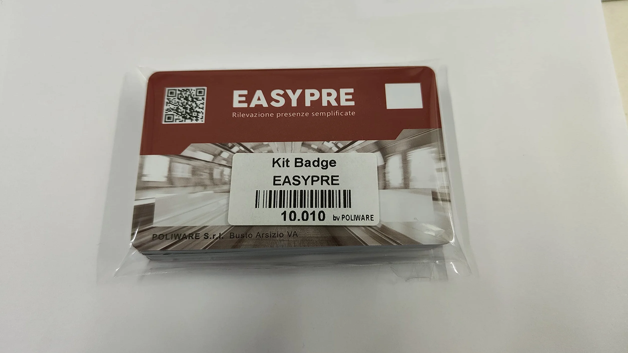 Kit 15 badge RFID aggiuntivi EASYPRE