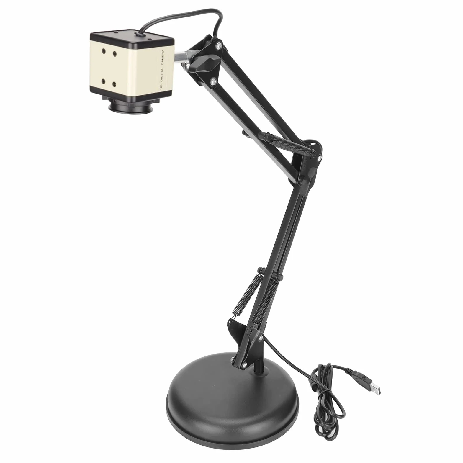 Fotocamera per Documenti da 8 MP, Lavagna Luminosa con Messa a Fuoco Automatica, Formato A3 15 Fps 3264x2448p, Scanner per Libri USB 2.0 per Insegnanti, Proiettore di Documenti