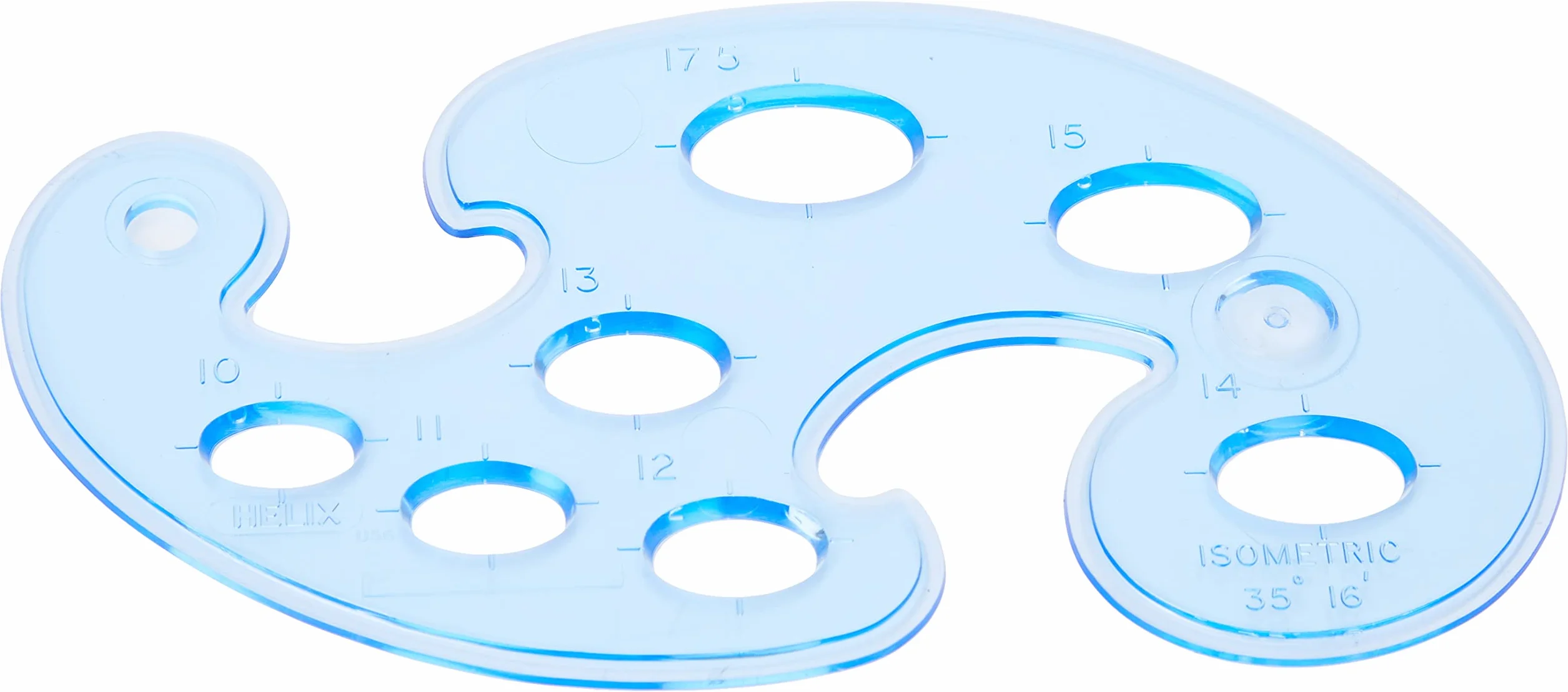 French Curves Template Set 10-50mm