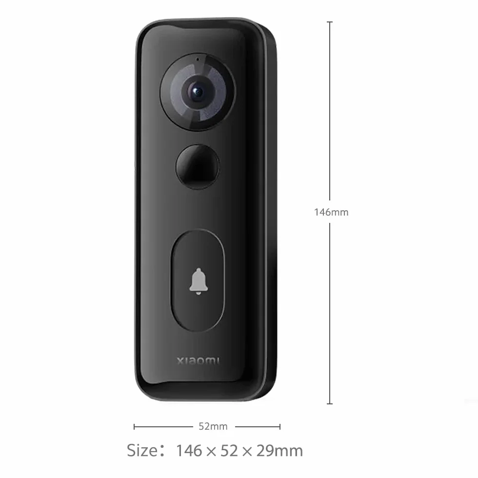 Xiaomi Mi Smart Doorbell 3S Black EU BHR7068GL