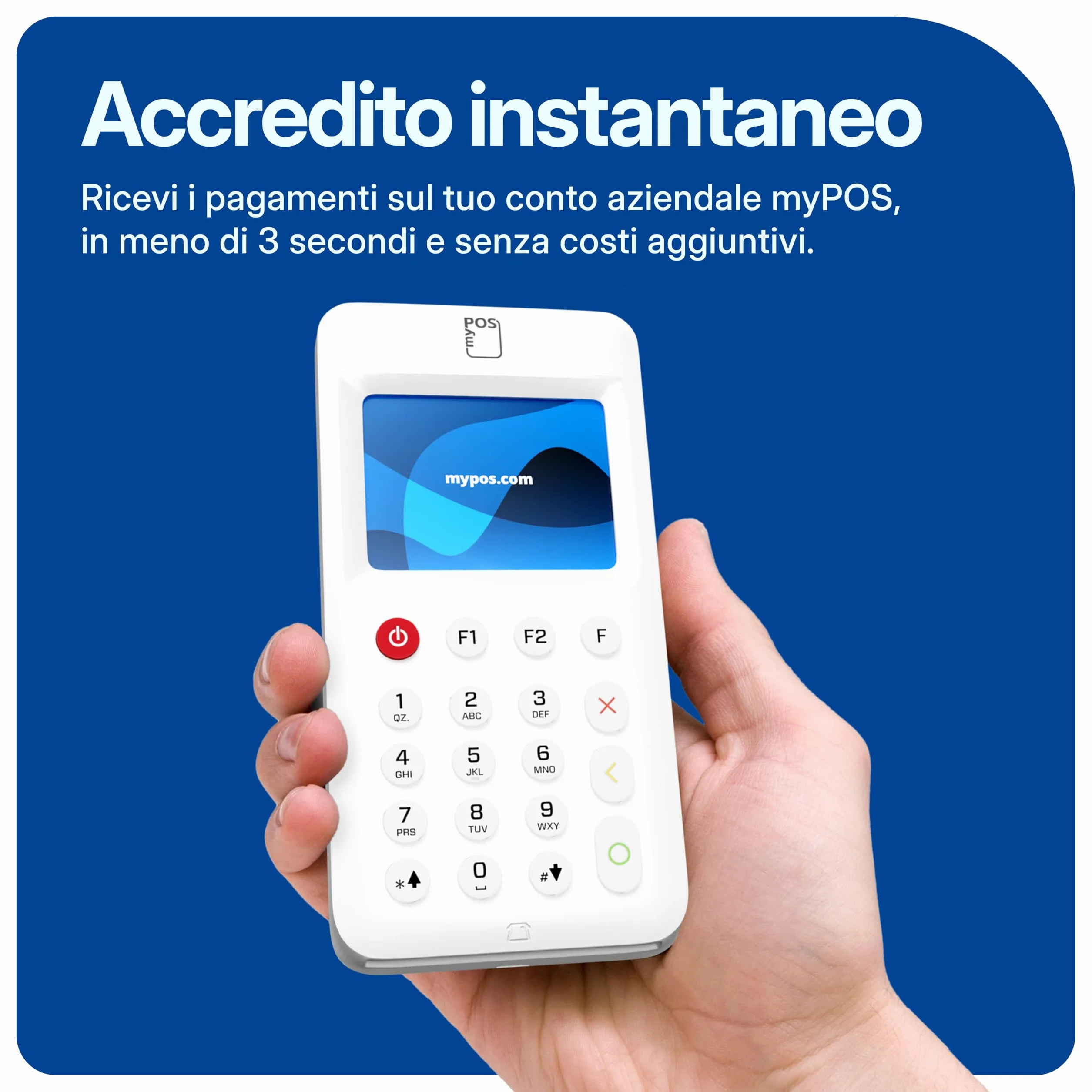 Go 2 | Terminale POS Portatile | Pagamenti Contactless, Chip&pin e Magstripe
