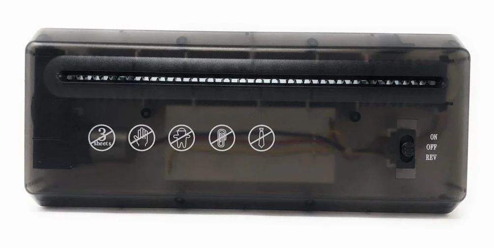 TEMPO DI SALDI Distruggi Documenti Elettrico Trita Carta A4 A Strisce Con Presa USB O Batterie
