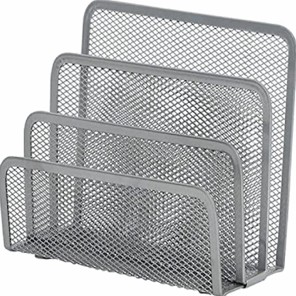 Q-CONNECT Argento Mesh Lettera Sorter kf00852 – 1 sztuka