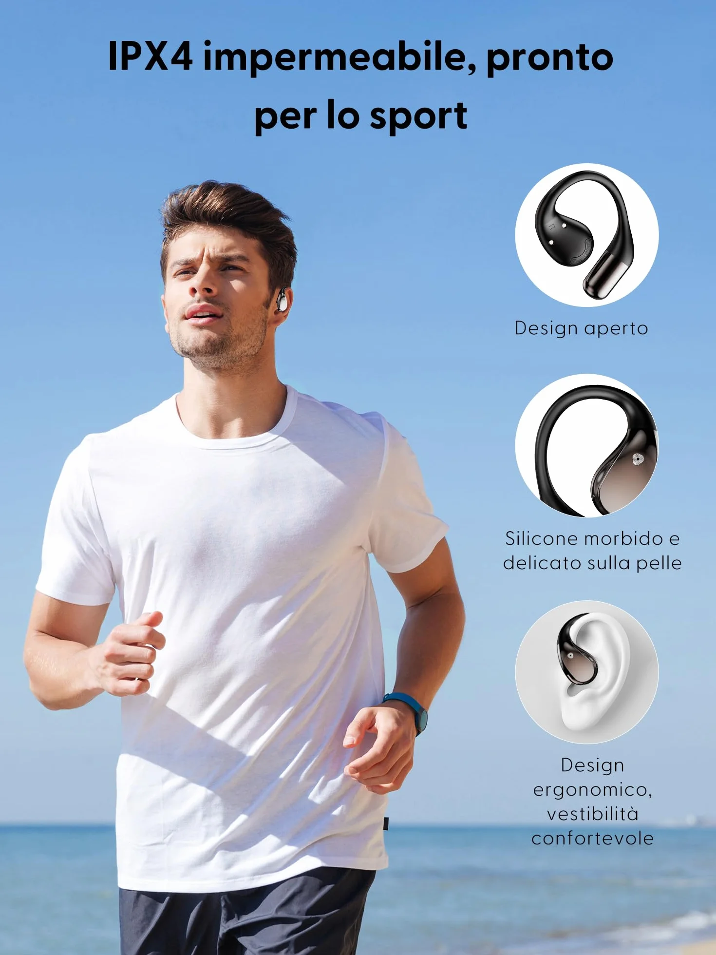 AI Cuffie Traduzione Simultanea Istantaneo: 164 Lingue Traduttore Simultaneo Vocale - Bluetooth 6.0 Auricolari Traduttori Istantanei - 4 in 1 Cuffie Traduttore Istantaneo per Viaggi Affari e Studio