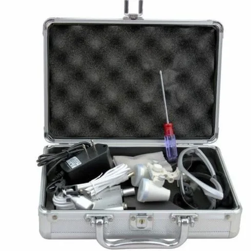 Dental - Lente di ingrandimento da dentista, 3,5 x occhiali da lente di ingrandimento a LED
