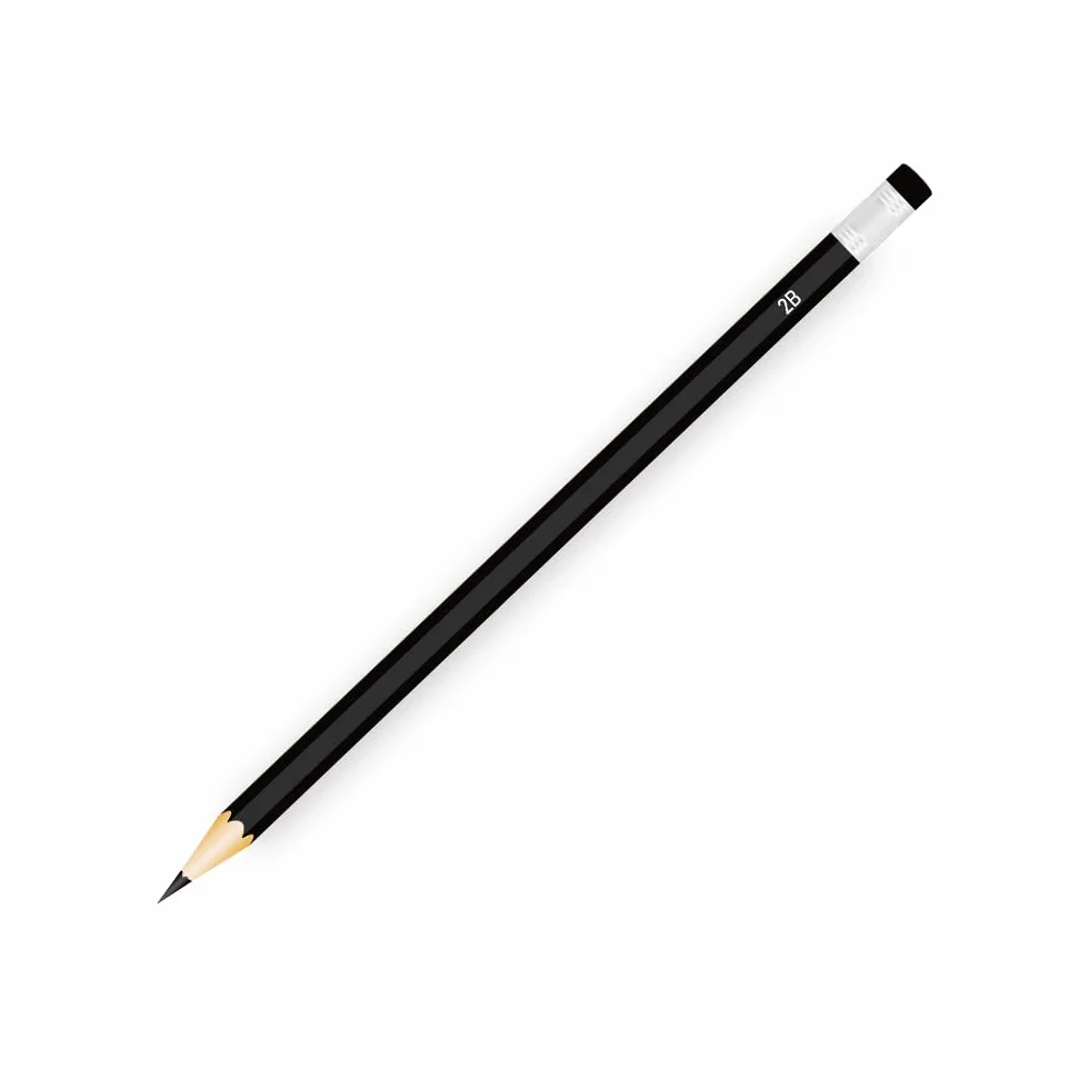 Matite in Legno 2B 12 Pezzi da Disegno
