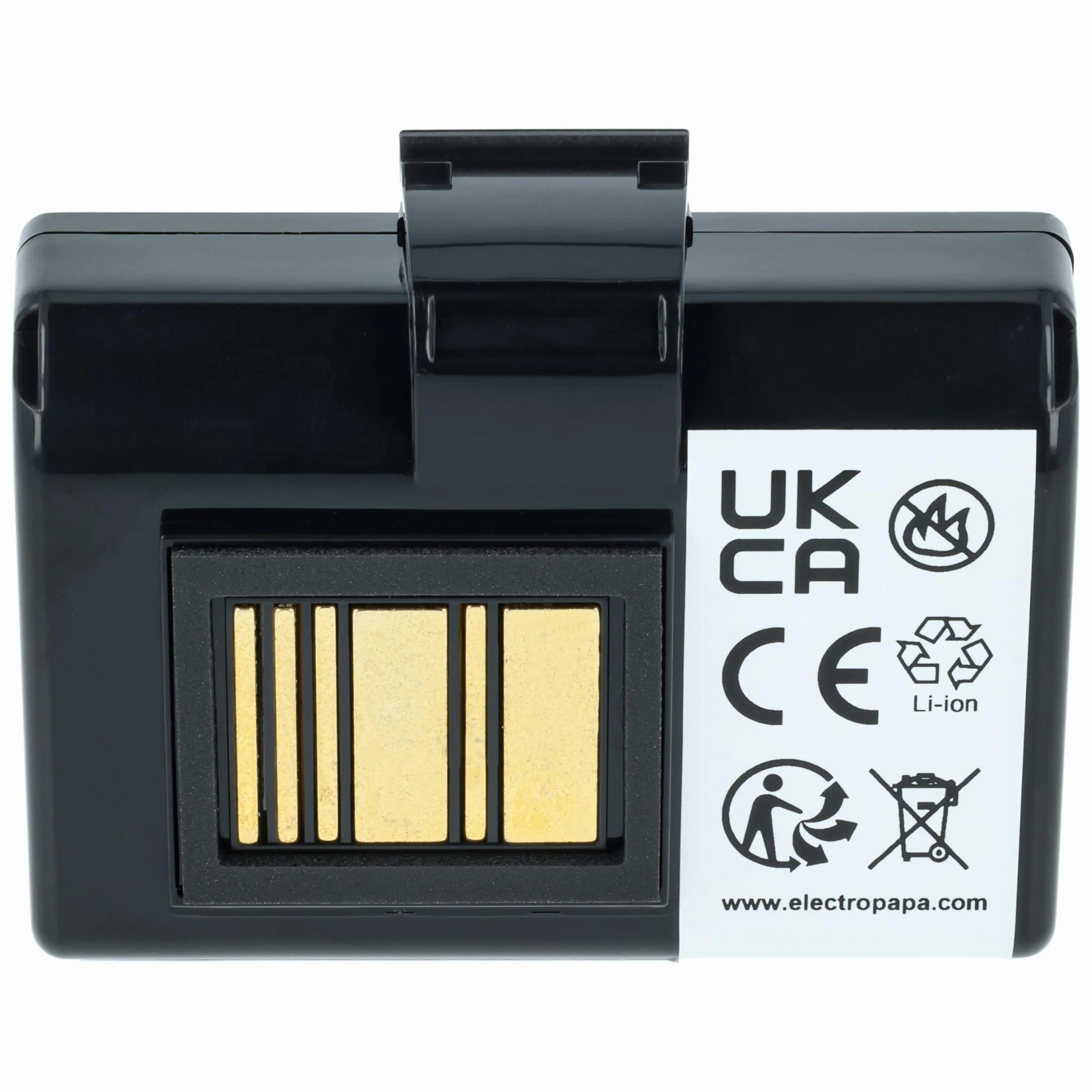 vhbw 1x batteria compatibile con Zebra QLn220HC, QLn320HC, QLN220, QLN320 stampante (3400mAh, 7,4V, Li-Ion)