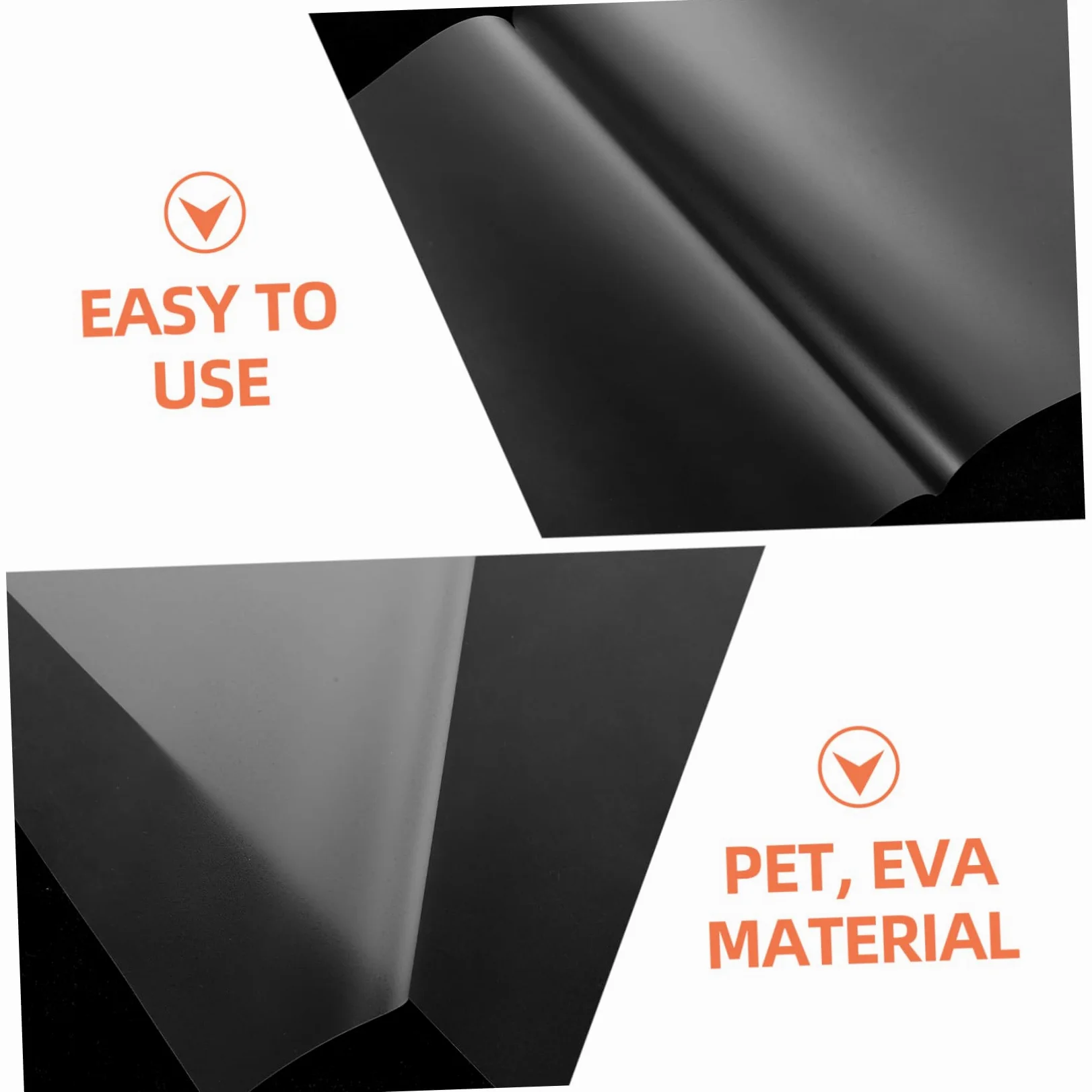 Pellicola di Laminazione Termica 100 Pezzi Bianco 60mic Pet Eva | Protezione Affidabile per Poster e Sussidi Didattici, Superficie Pulibile, Design Semplice e Pratico