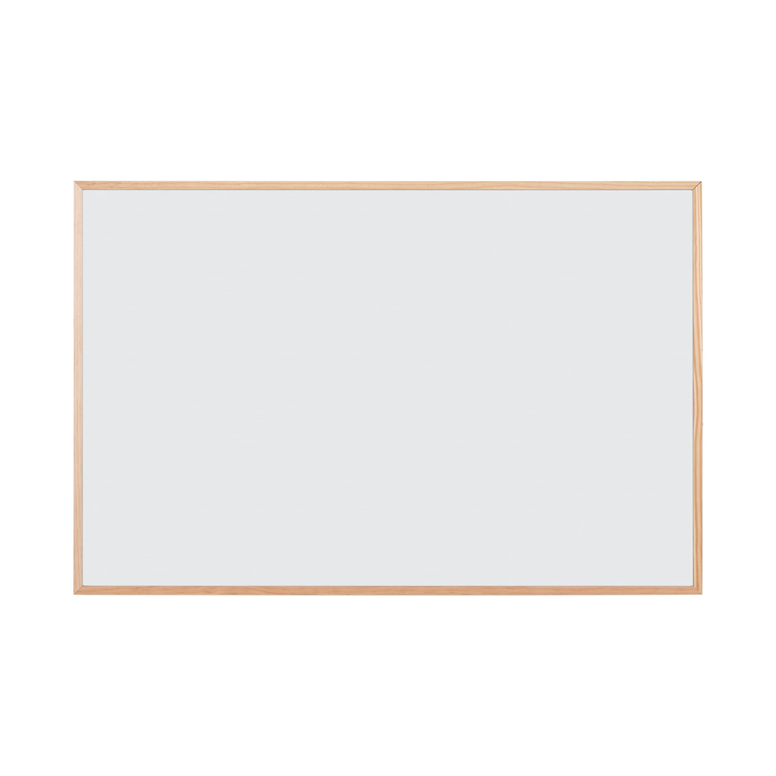 Bi-Office Earth New Basic Lavagna Magnetica, 90x60cm, Superficie in Acciaio Laccato, Cornice in Pino PEFC