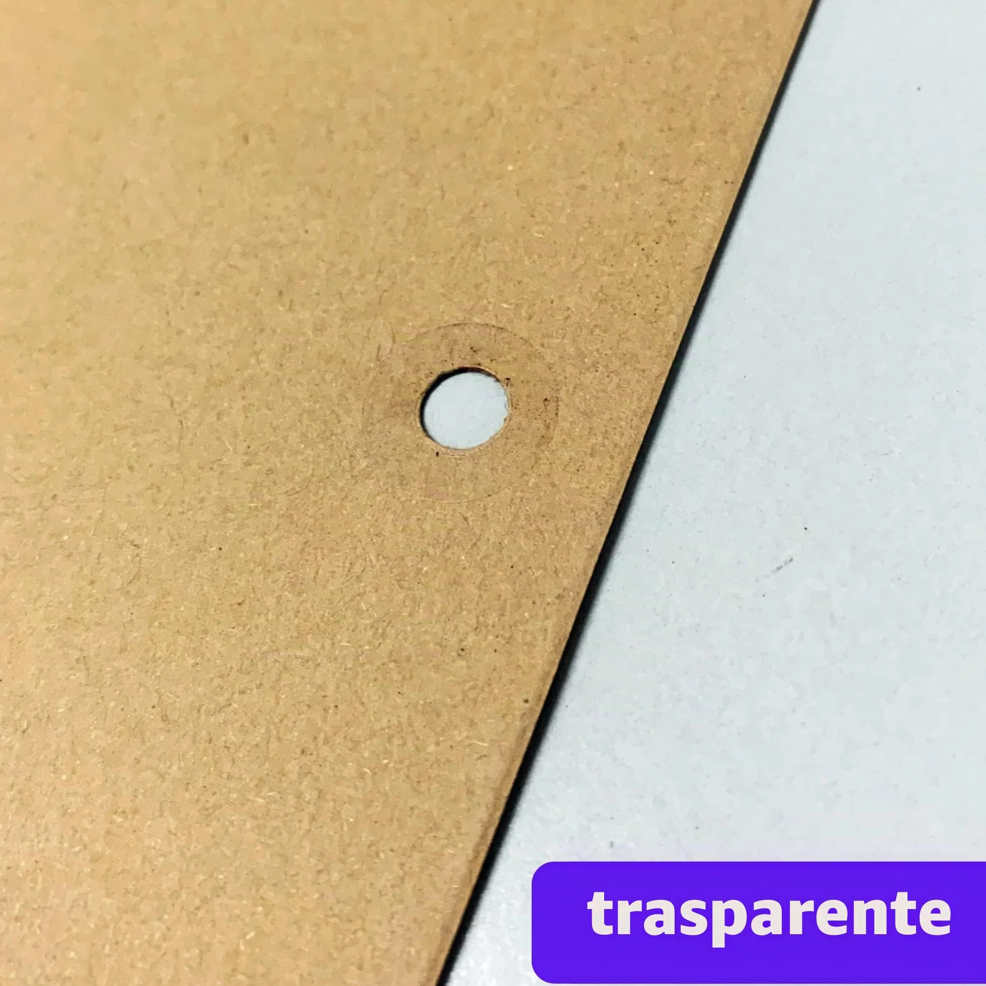 Trasparenti Salvabuchi Fogli Rinforzi 13mm 2000 Pezzi