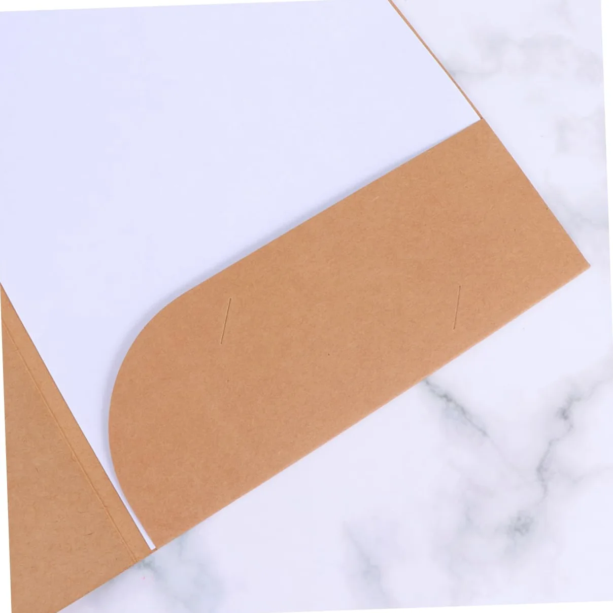 Ciieeo 10pezzi Cartellina Porta Documenti in Carta Kraft Cartelle Portadocumenti Multiple Custodia Per Documenti Pratica e Resistente Per Casa Ufficio e Scuola