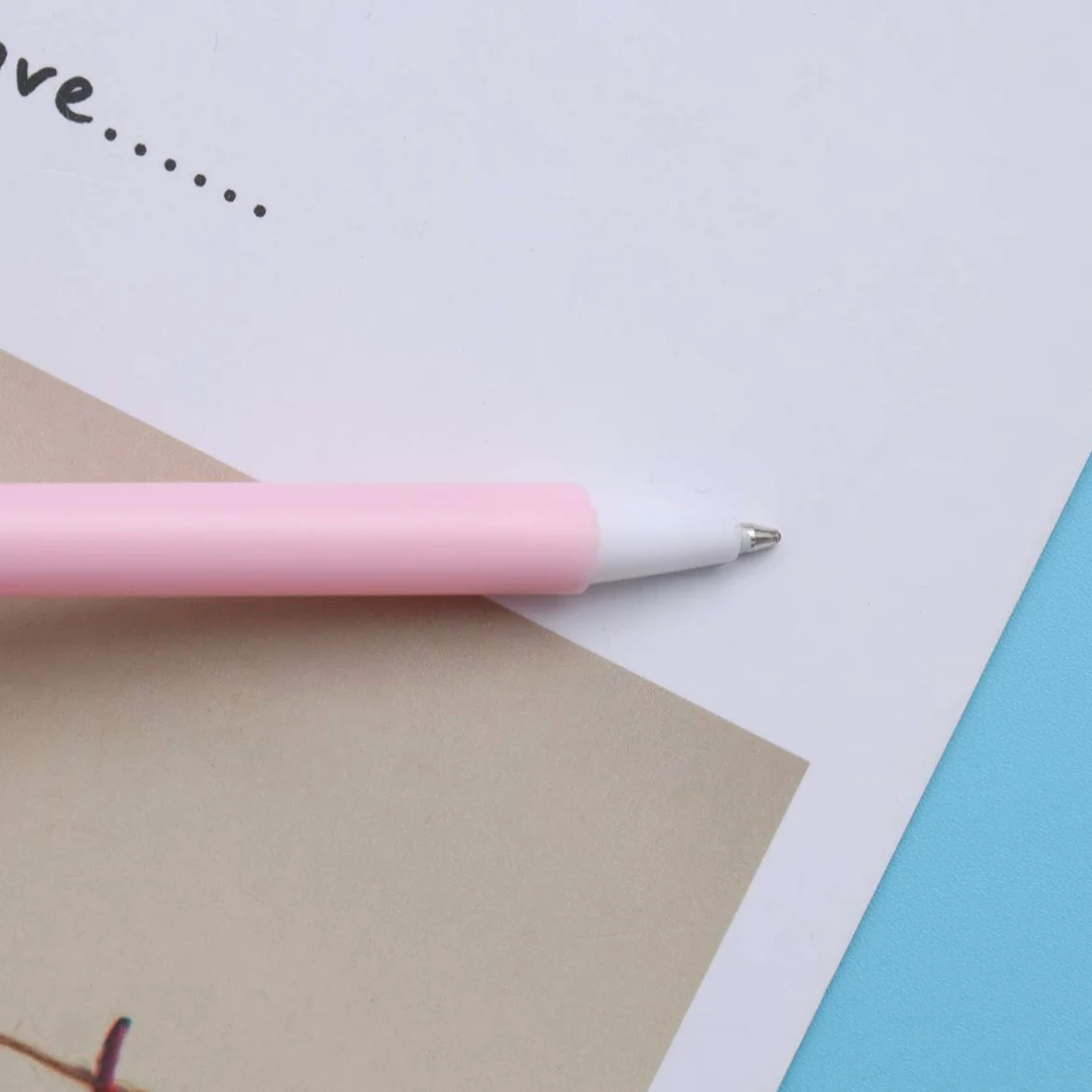 Ciieeo 12pezzi Penna Sfera in Gel per Studenti e Ragazza Cancelleria da Ufficio e Scuola Colore Casuale Scrivere Chiaramente