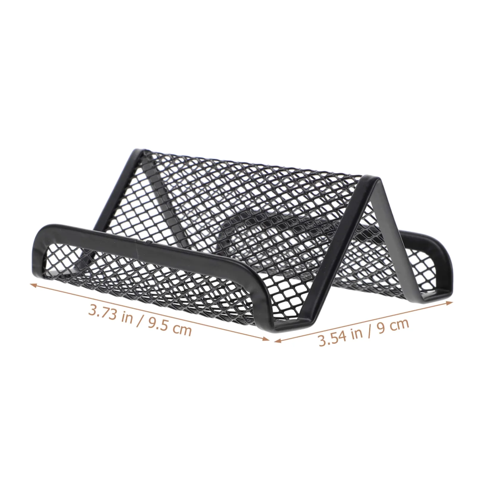 Artibetter 4 Set Scrivania Dei Biglietti Da Visita Cremagliera Titolare In Piedi Carta Stand Biglietto Da Visita Display Di Biglietti Da Visita Metallo 2 Pezzi * 4