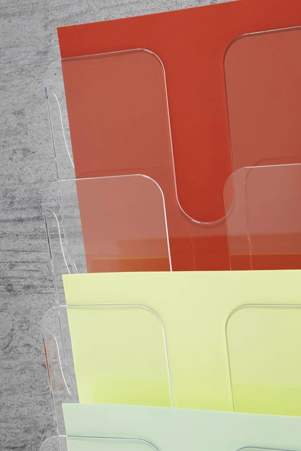 DURABLE Flexiplus 6 A4 espositore da parete verticale trasparente