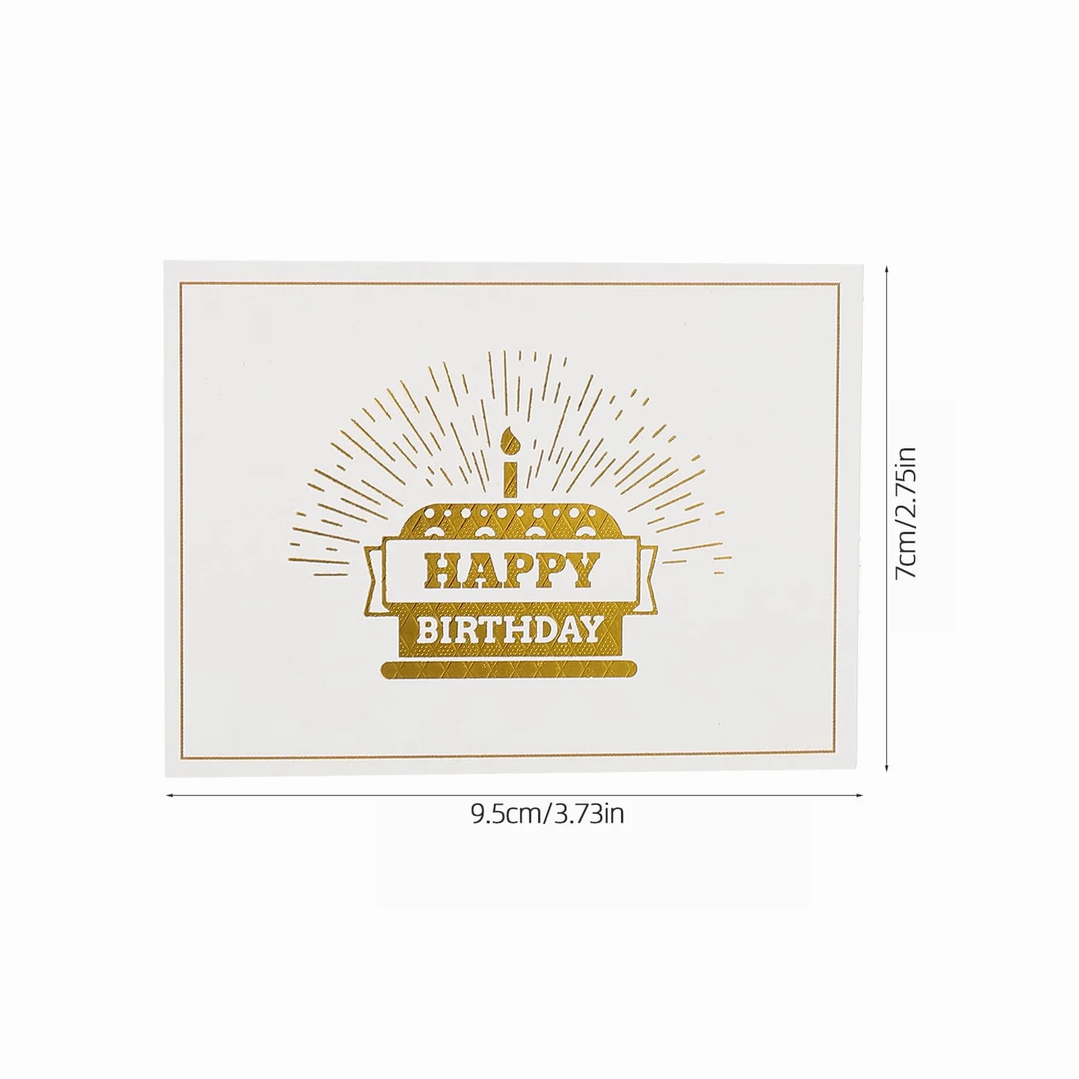 COHEALI 300 Pezzi 60 Biglietti di Auguri di Compleanno Stampa a Caldo, Carta Liscia e Inodore, Set Multi-Design Colorato per Festa, Insegnanti e Celebrazioni Familiari, Forniture per