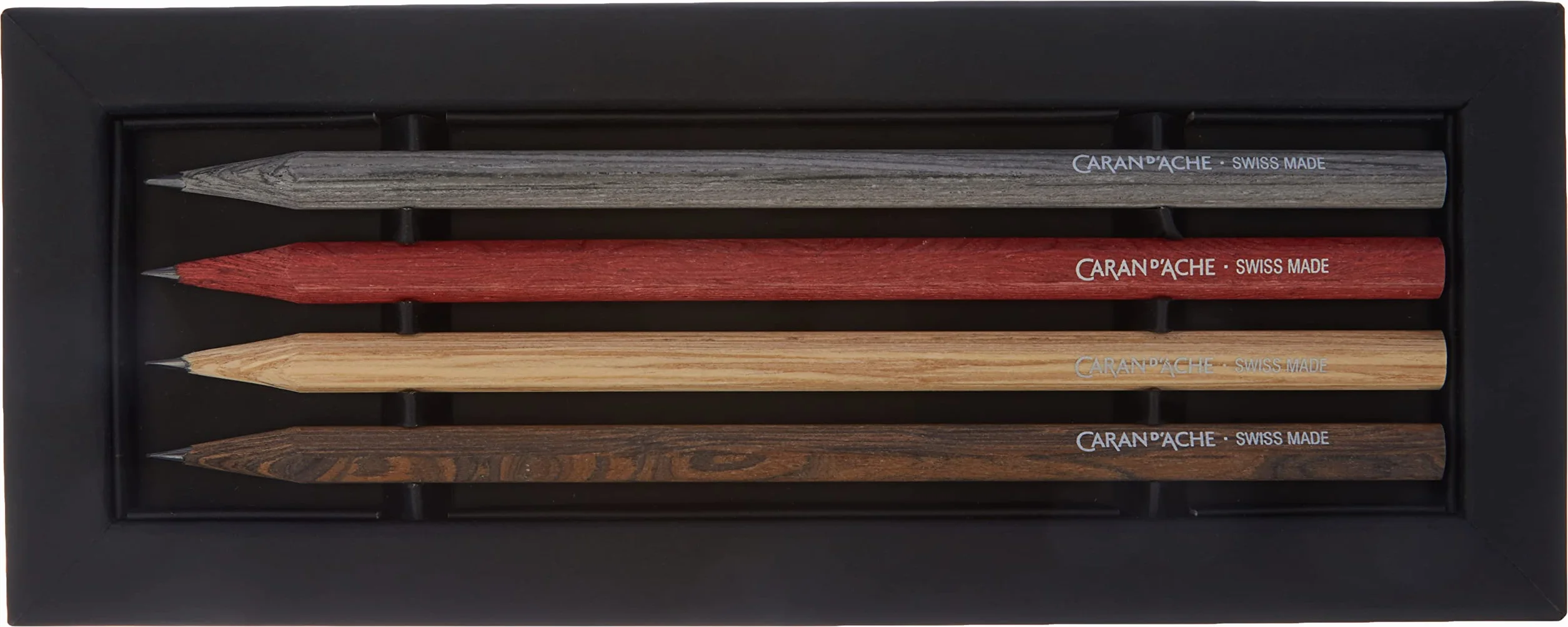 Caran d'Ache 0361.414 Les Crayons de la Maison 4 - Matite profumate HB, colore: Argento