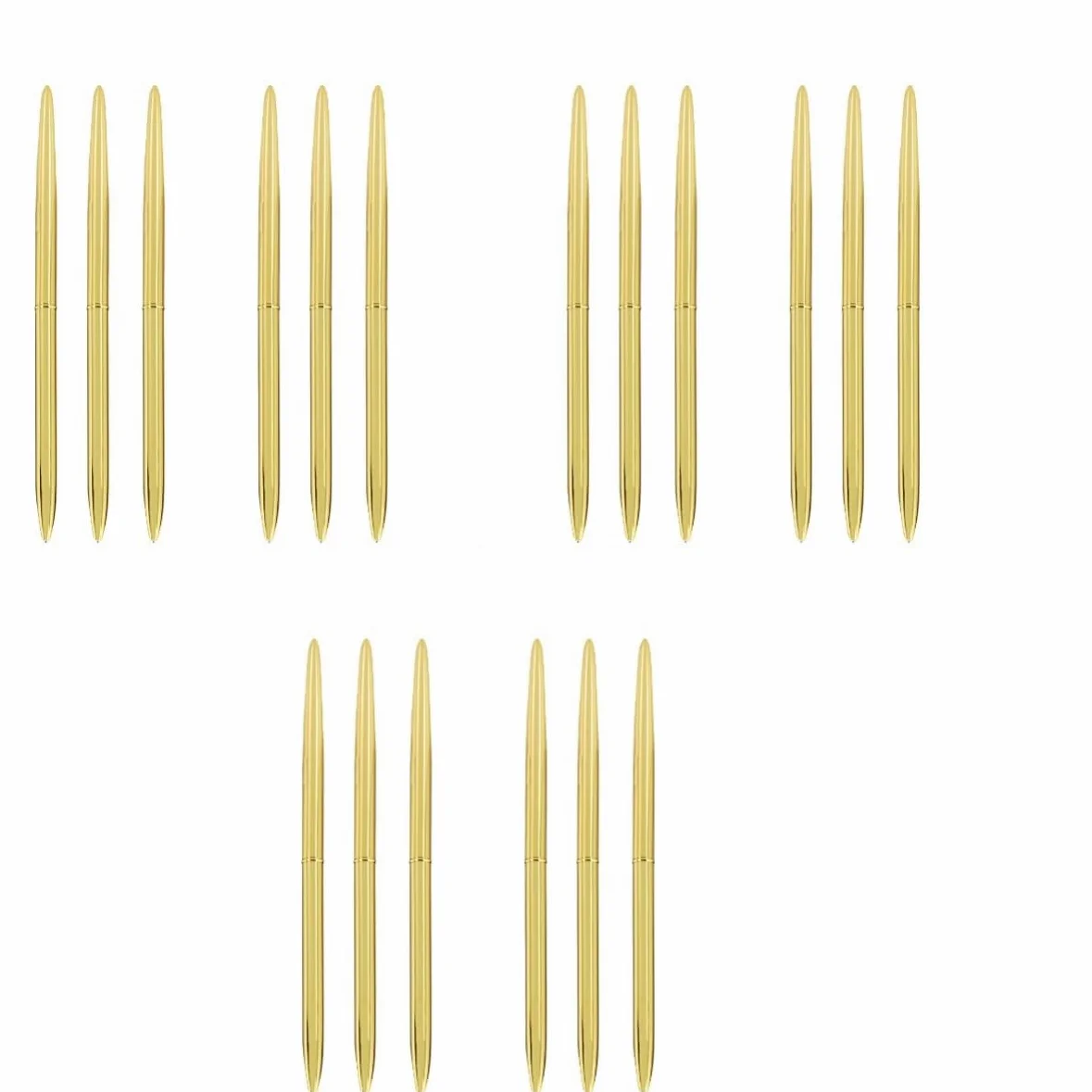 Ciieeo 3 Set Di Penne A Sfera in Metallo Penne Scolastiche Doppia Penna A Sfera in Metallo Per Ufficio Forniture Scolastiche Penne A Sfera 6 Pezzi*3