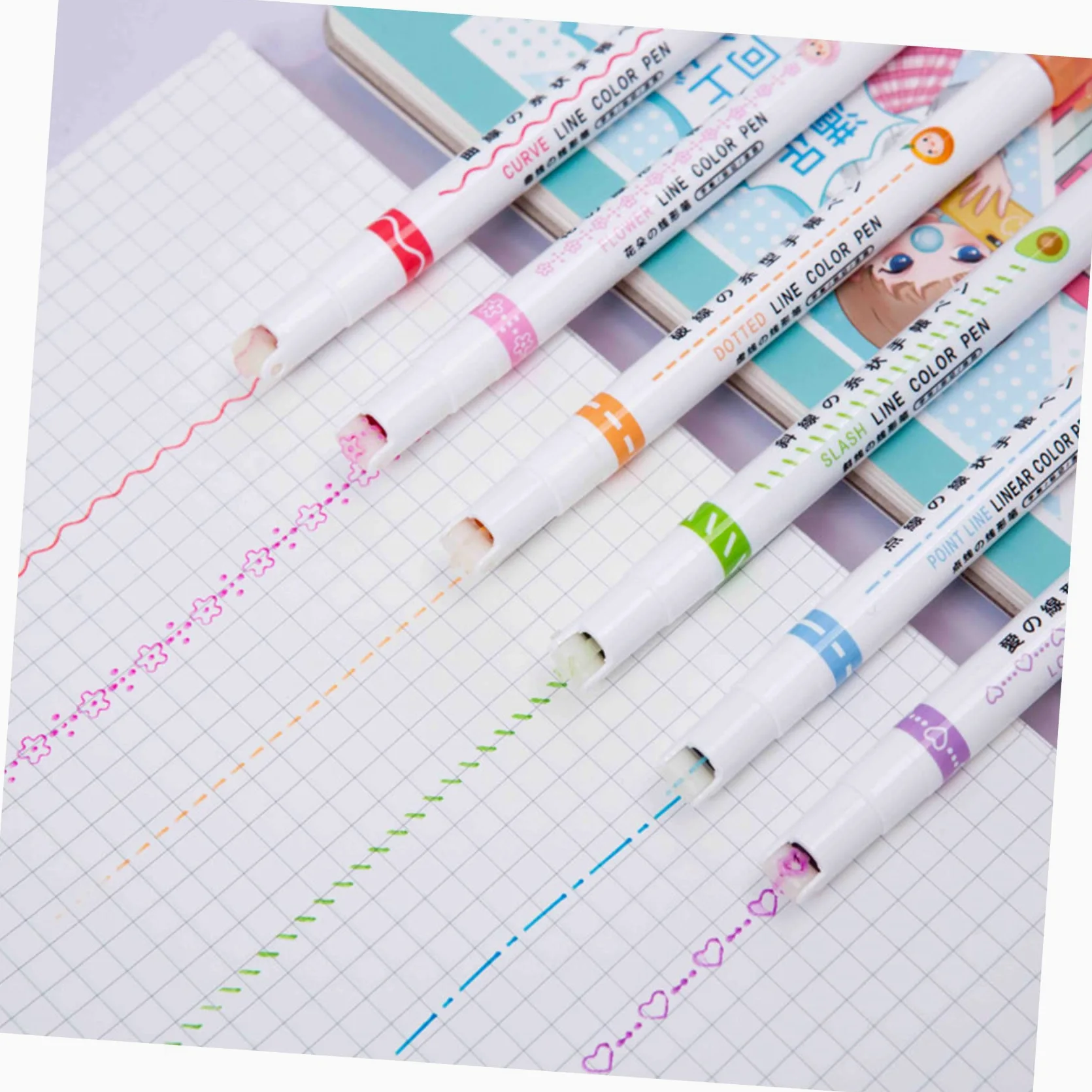 NUOBESTY 4 Set Evidenziatore A Pennarelli Per La Scuola Materiale Scolastico Carino Evidenziatori Alla Rinfusa Pennarelli Evidenziatori Marcatori Plastica 3 Pezzi * 4
