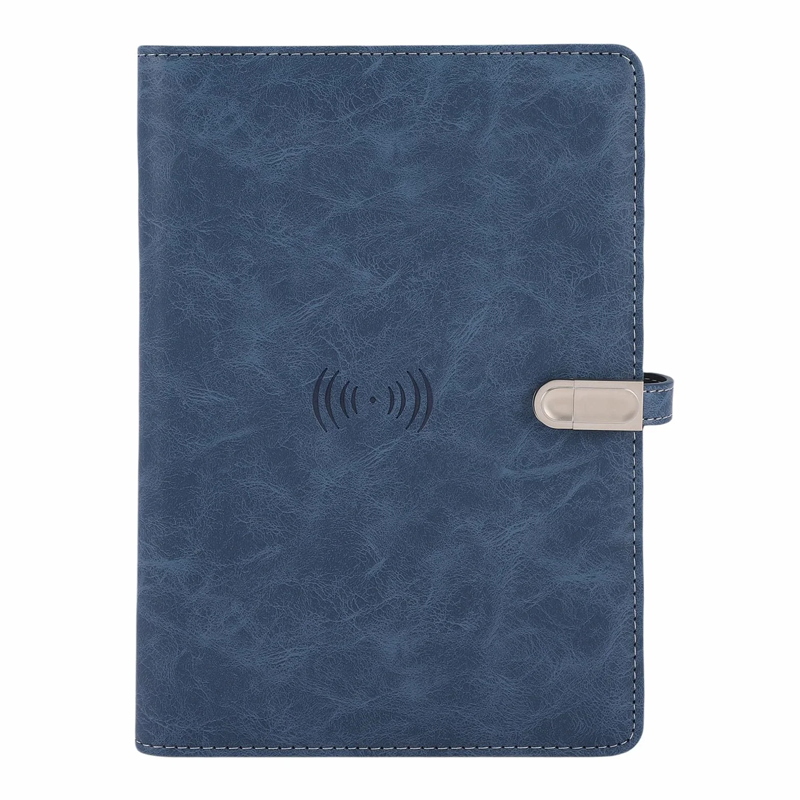 Alomejor Notebook Ricaricabile con Spazio di Archiviazione Versatile e Funzione di Luce Notturna per L'apprendimento e i Progetti All'aperto, 80 Fogli, Blu