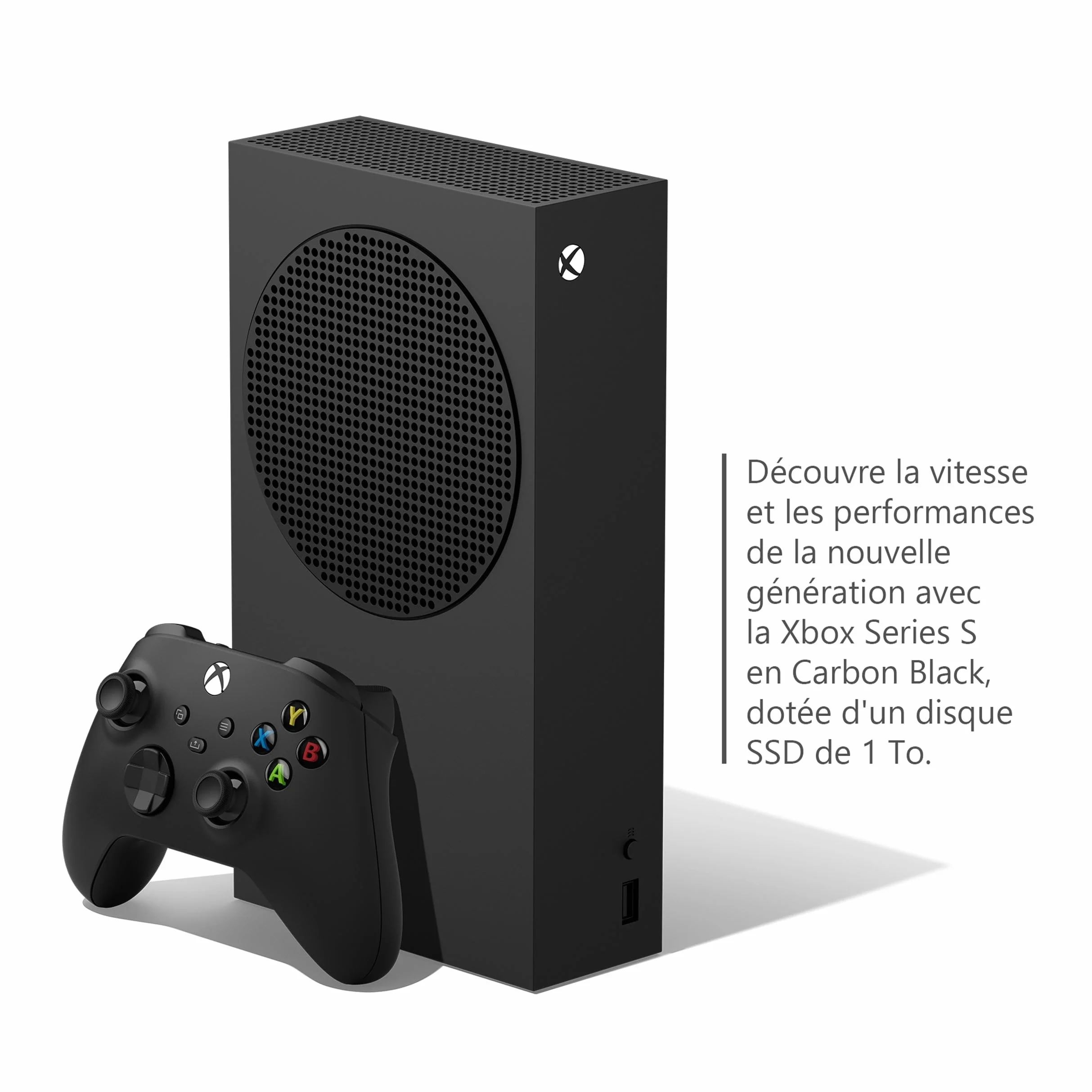 Microsoft Xbox Series S 1TB - Console - Black (EU) (Xbox Series S)
