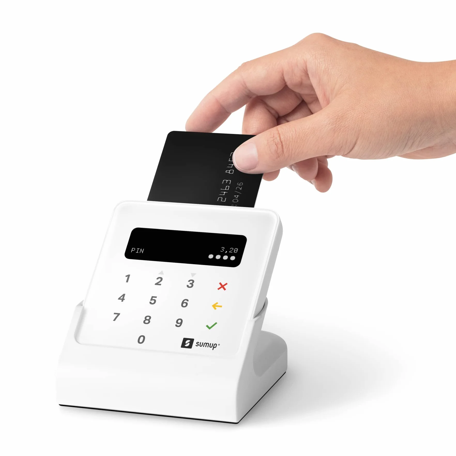 SumUp Air Bundle USB Lettore di carte Air e Base di ricarica