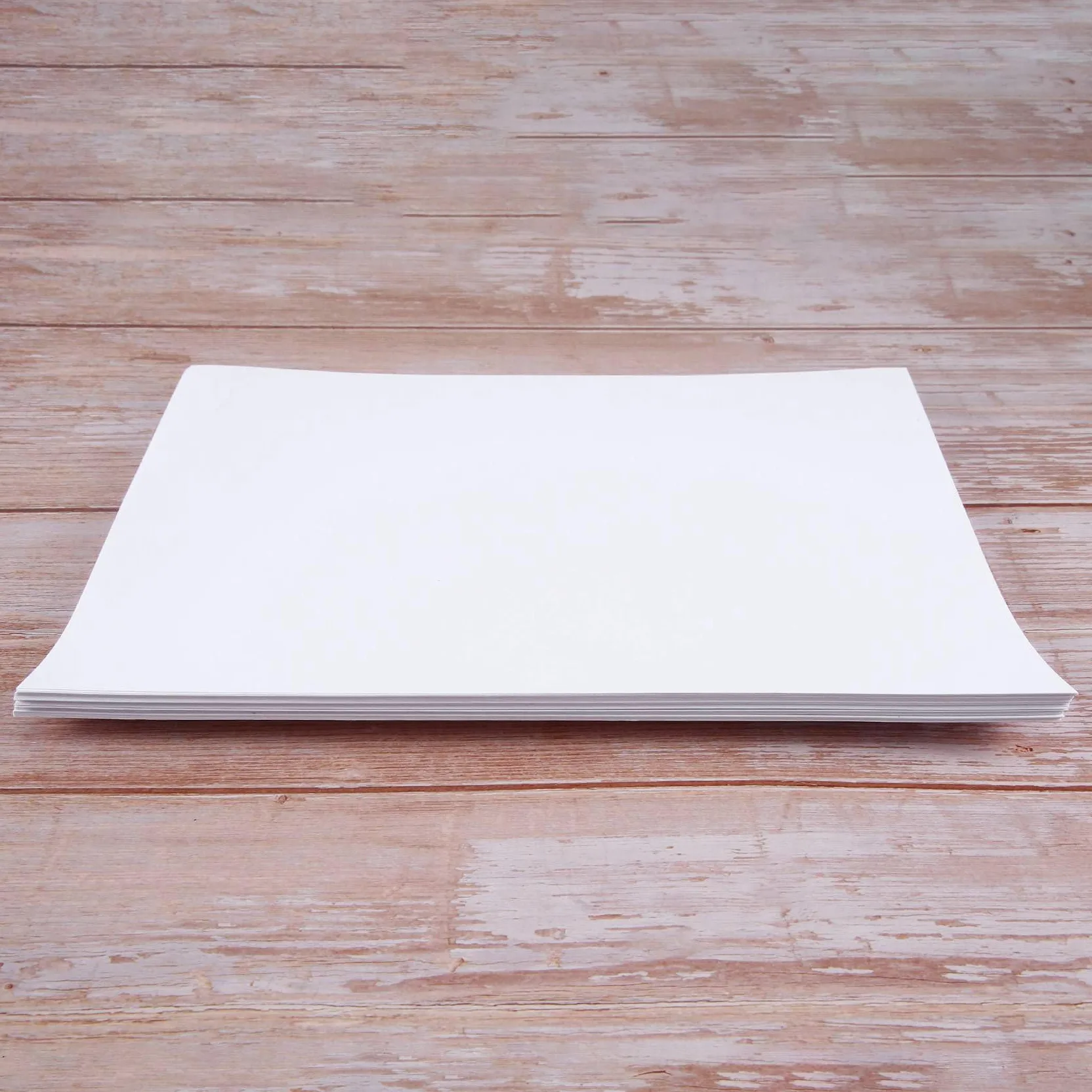 Carta Adesiva Vinilica Impermeabile Stampabile Premium per Getto D'Inchiostro e Stampante 210X280Mm 180 Fogli di Carta Adesiva Bianca Opaca