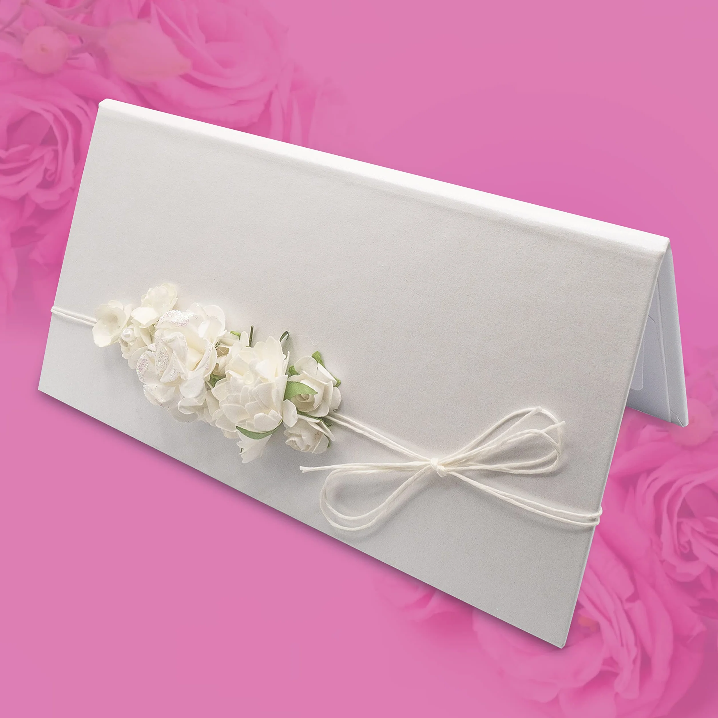 Busta Portasoldi per Matrimonio 10.5 x 19.5 cm Bianco