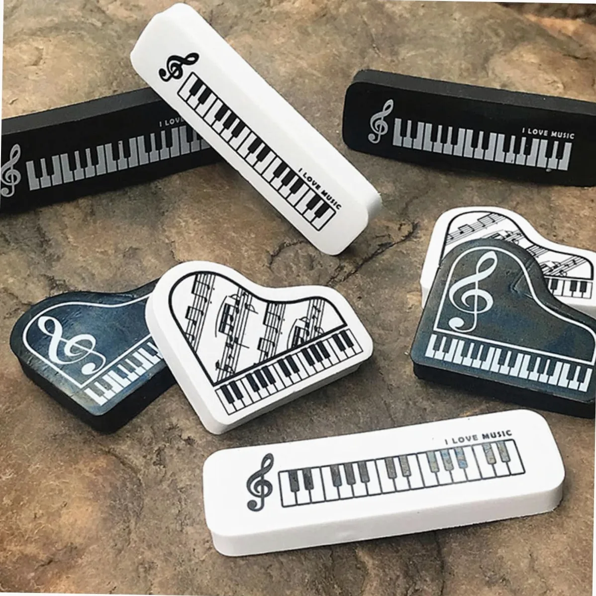 VILLCASE 5 Set Gomma Cartoleria Gomme Per Pianoforte Pennarelli Per Lavagna Bianca Piccole Gomme Alla Rinfusa Piccole Da Matita Pennarelli Cancellabili A Secco 20 Pezzi * 5