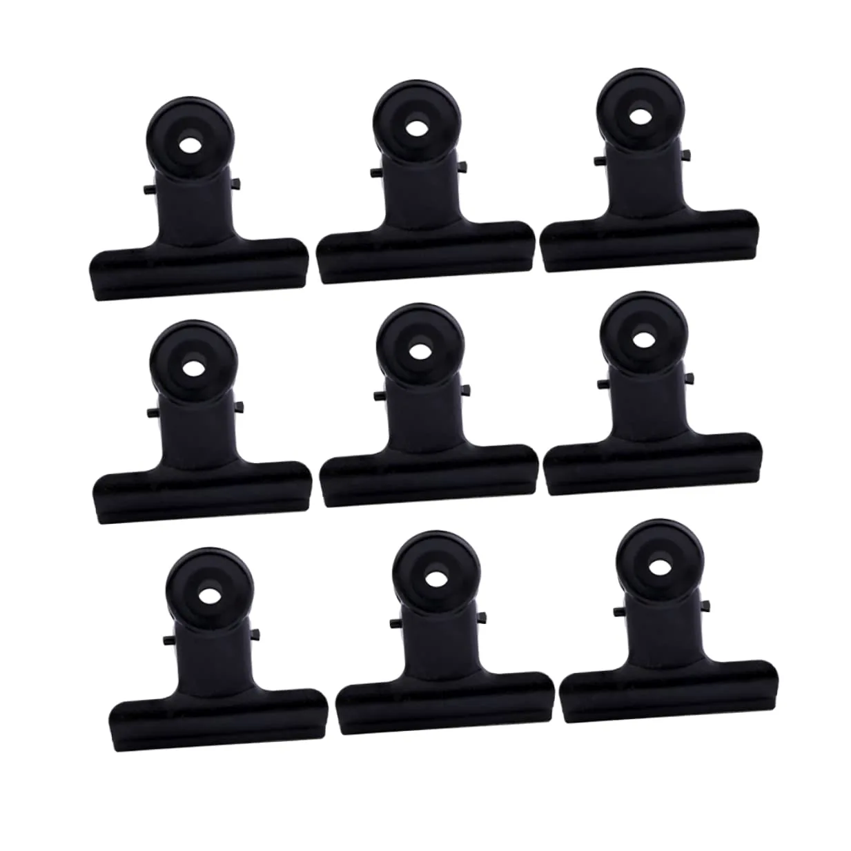 2 Set Di Pratiche Clip Per Raccoglitori in Metallo Da 38 Mm Con Piccolo Foro Per Parete Ufficio Casa Molla Resistente Per Il Fissaggio Di Documenti 30 Pezzi * 2