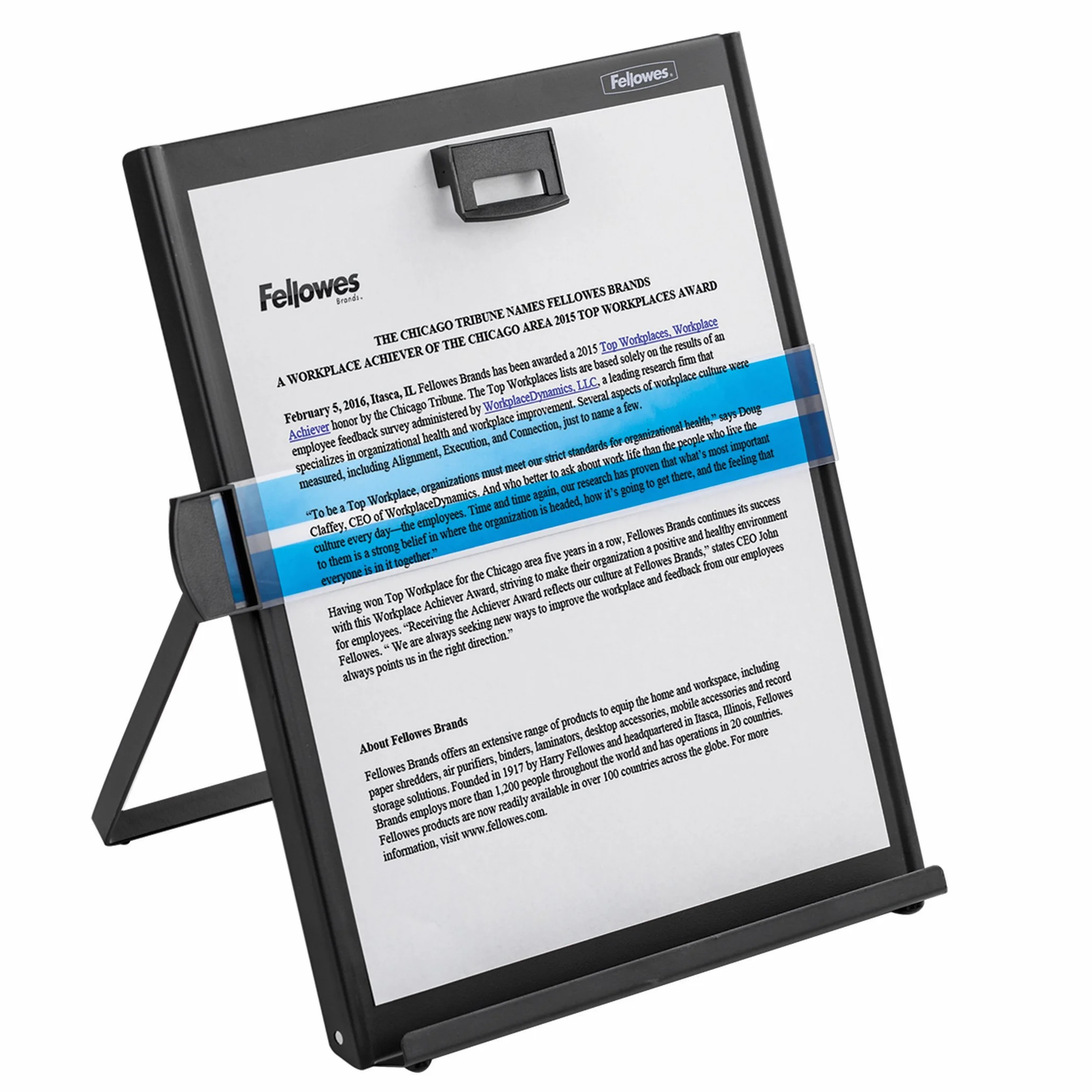 Fellowes Leggio Desktop, Nero