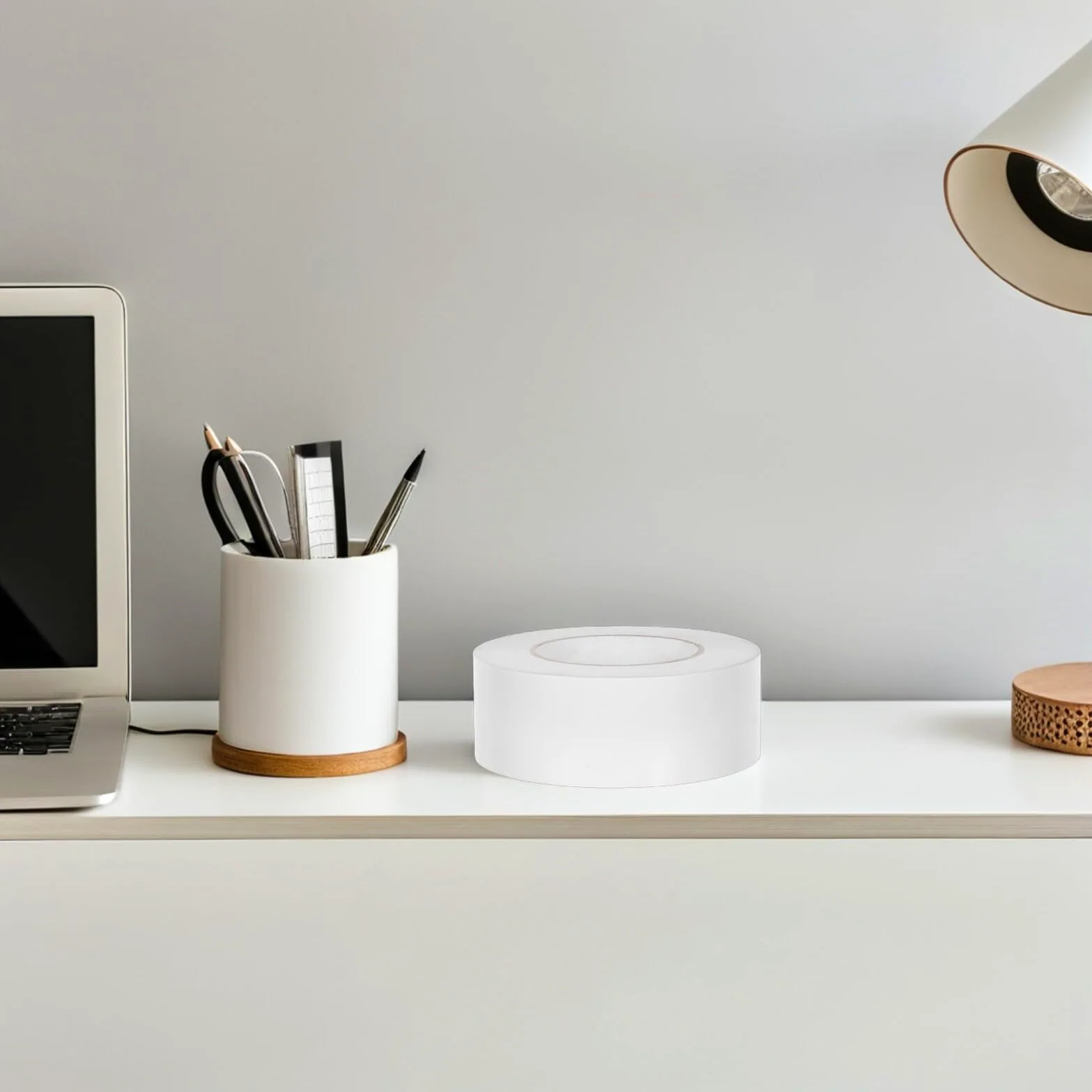 ifundom 1rotolo Nastro Biadesivo Trasparente Forte Adesione senza Residui per Fissaggio Invisibile su Ceramica Pet e Progetti Creativi